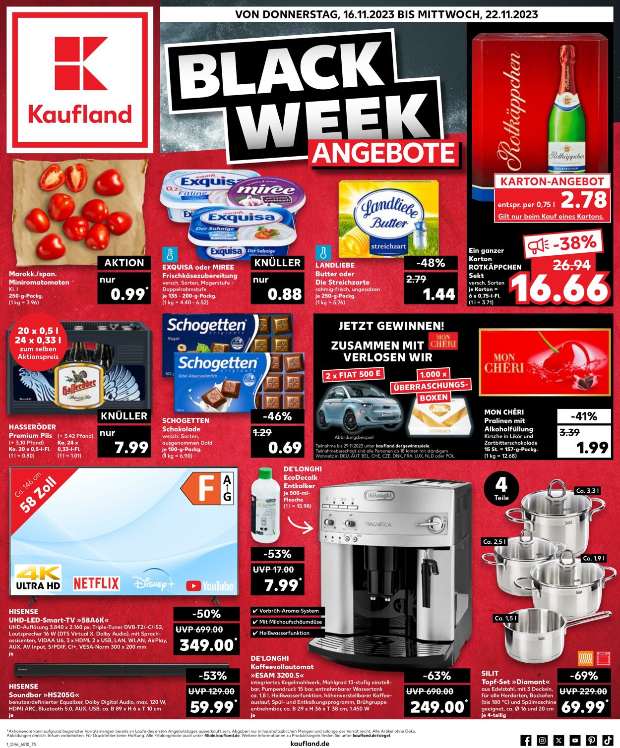 Prospekt Kaufland 16.11.2023 - 22.11.2023