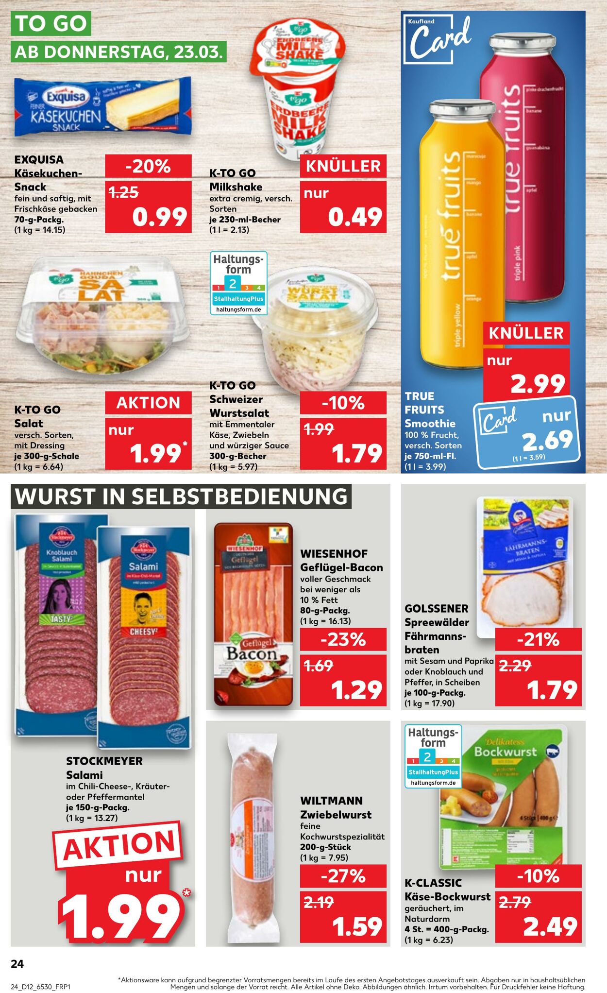 Prospekt Kaufland 23.03.2023 - 29.03.2023