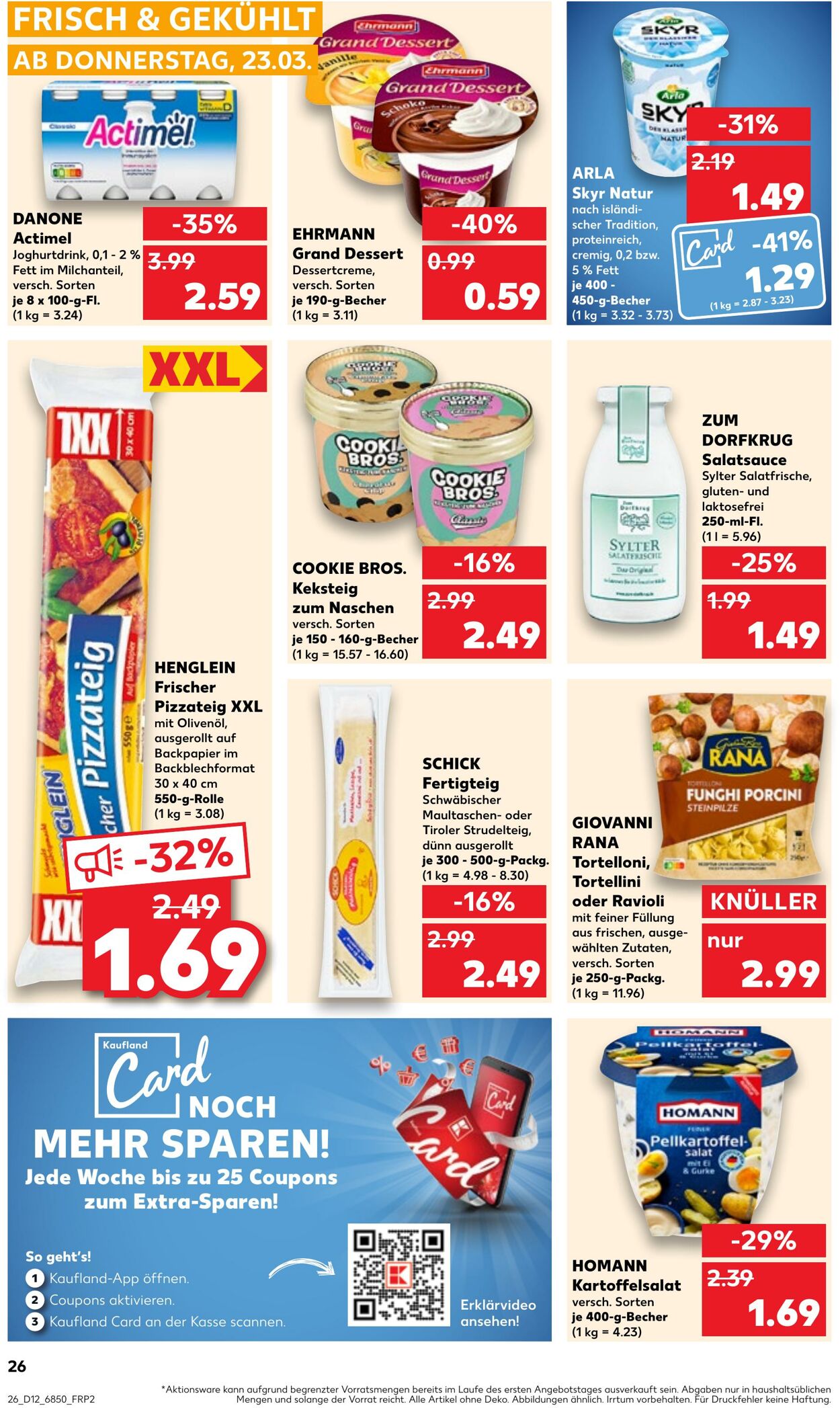 Prospekt Kaufland 23.03.2023 - 29.03.2023