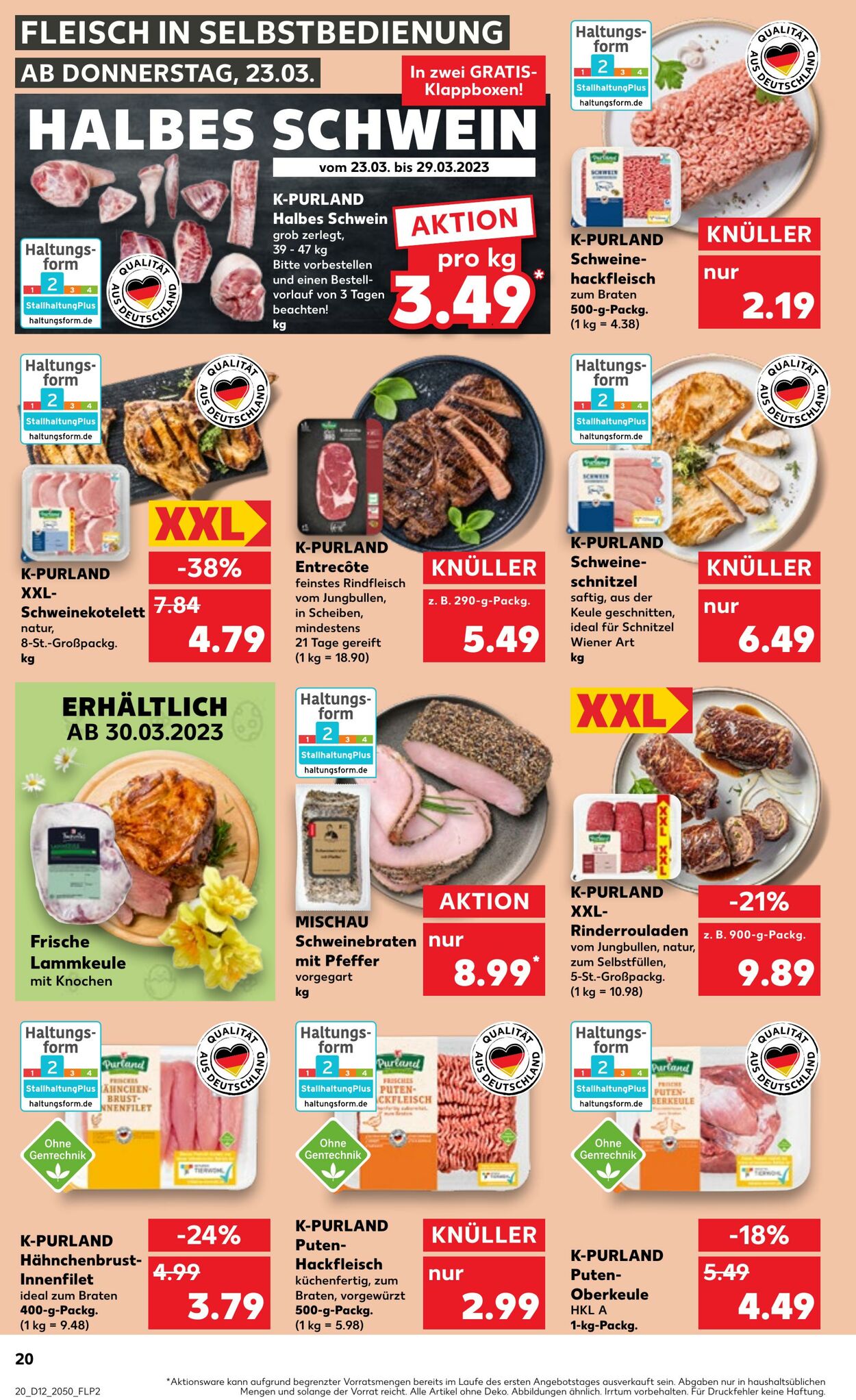 Prospekt Kaufland 23.03.2023 - 29.03.2023