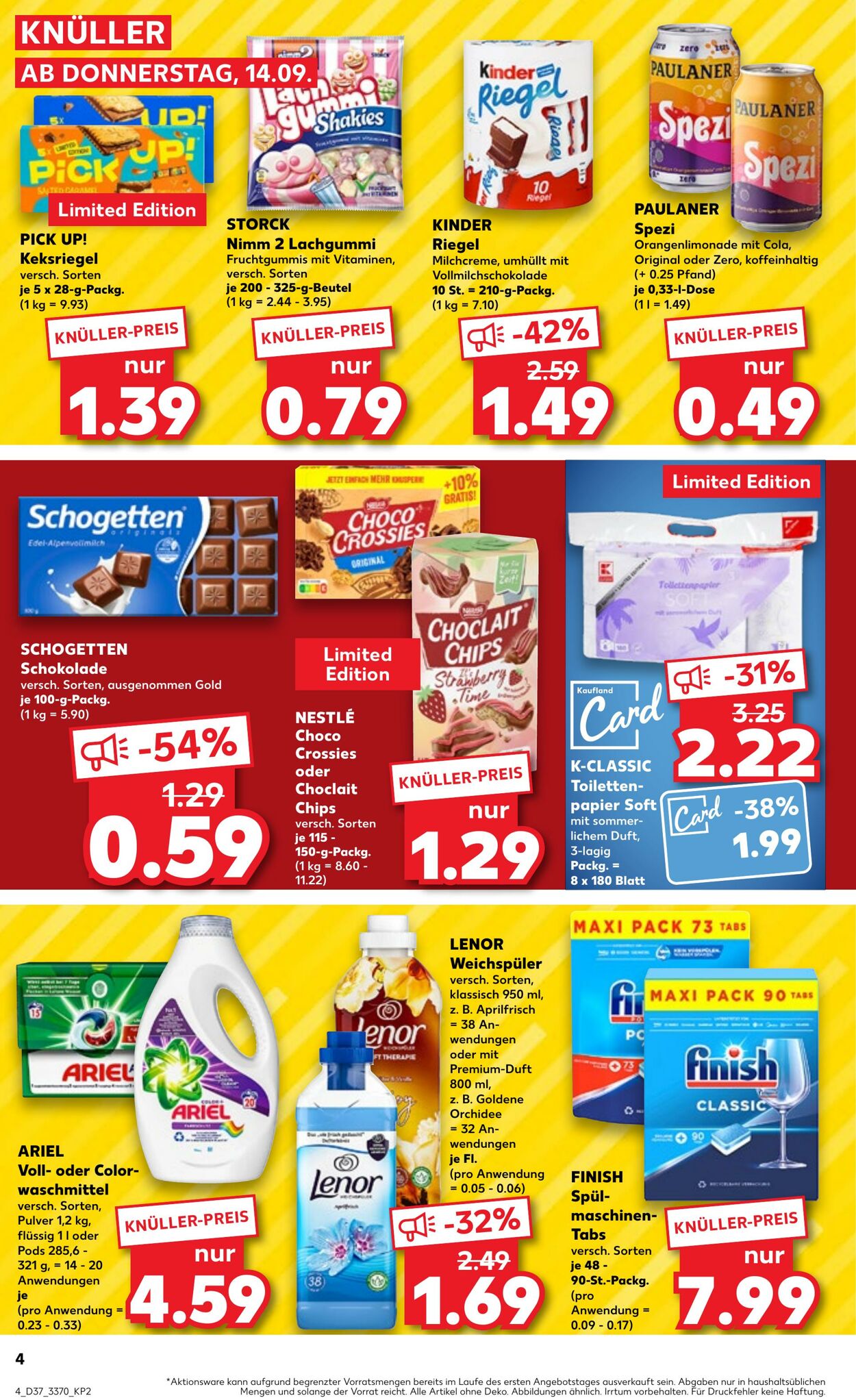 Prospekt Kaufland 14.09.2023 - 20.09.2023