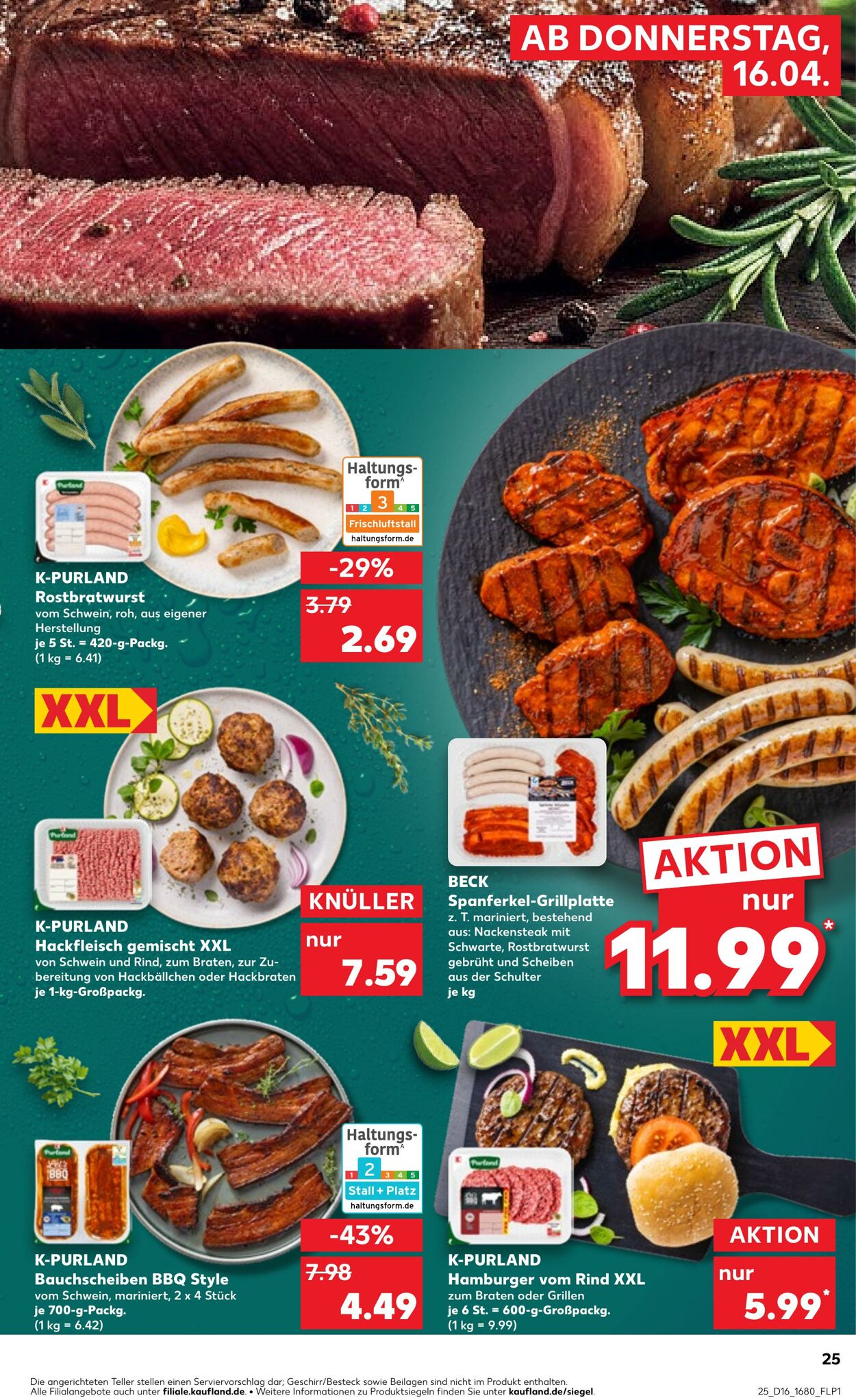 Prospekt Kaufland 16.04.2026 - 22.04.2026
