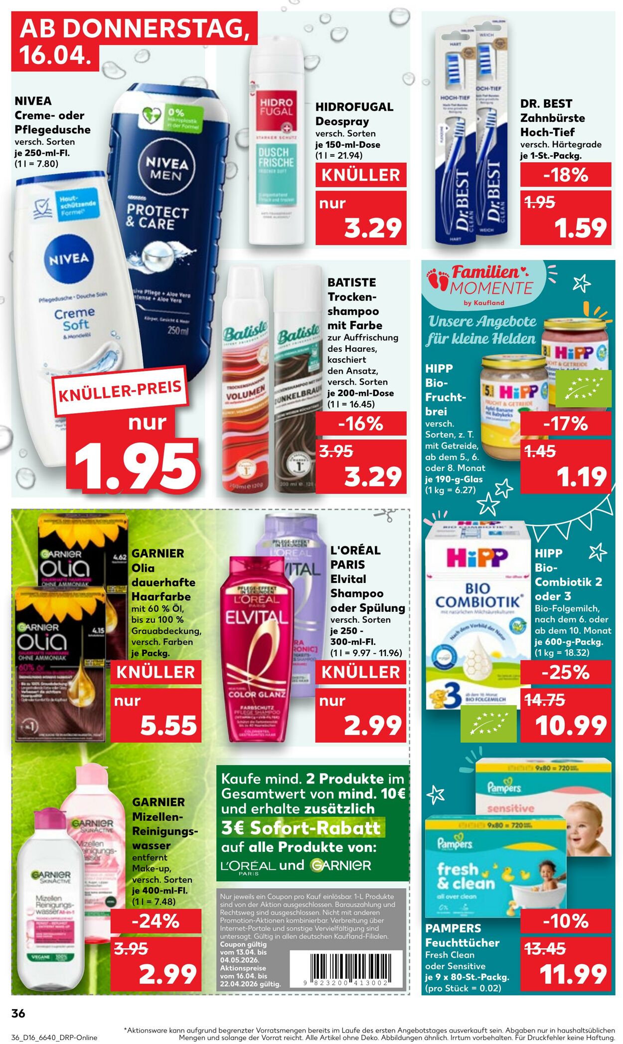 Prospekt Kaufland 16.04.2026 - 22.04.2026
