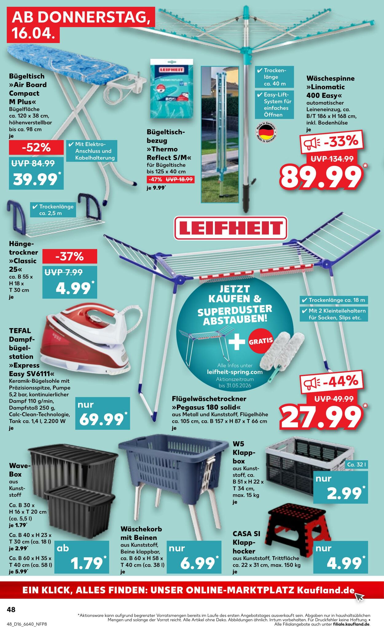 Prospekt Kaufland 16.04.2026 - 22.04.2026