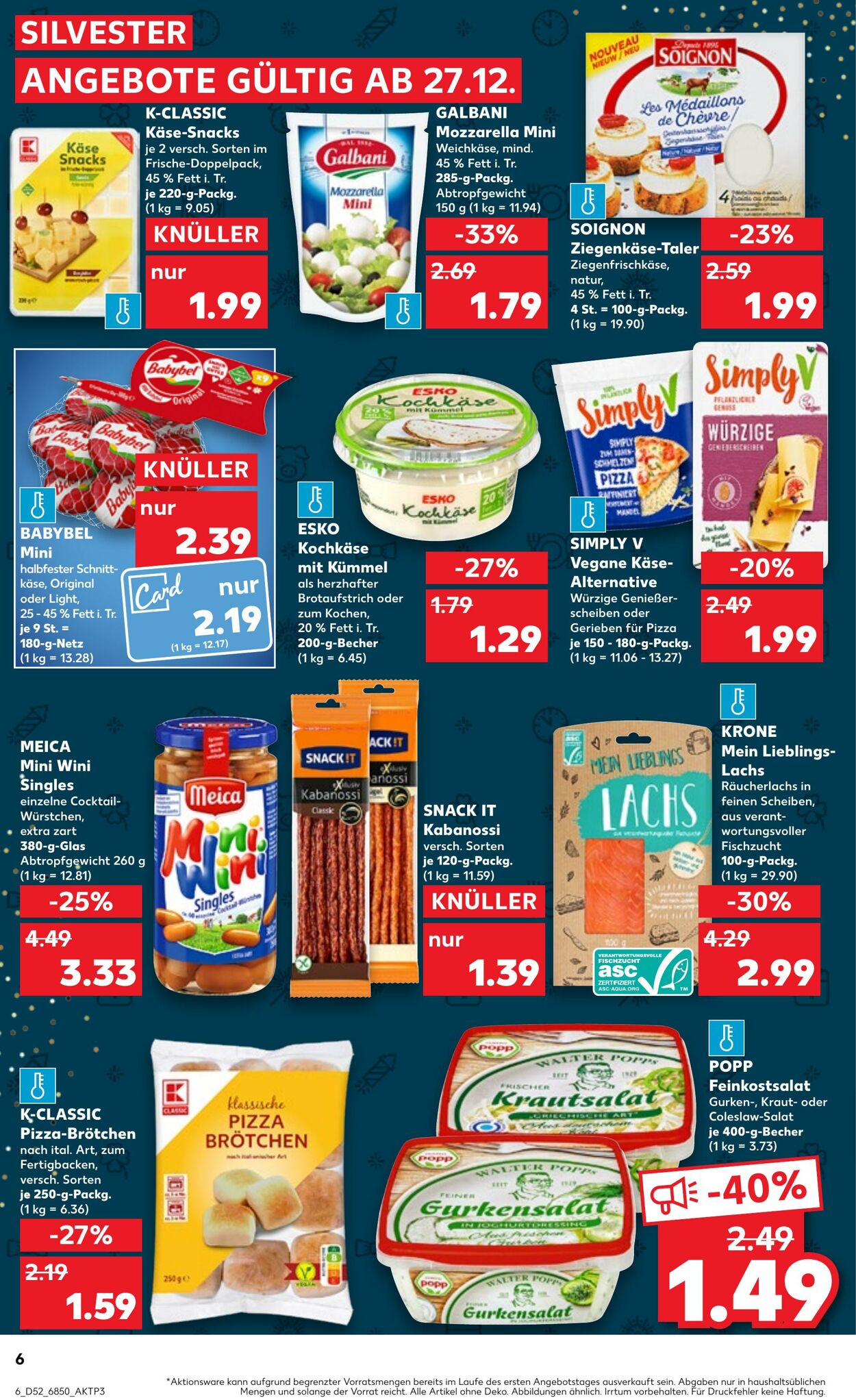 Prospekt Kaufland 27.12.2023 - 03.01.2024