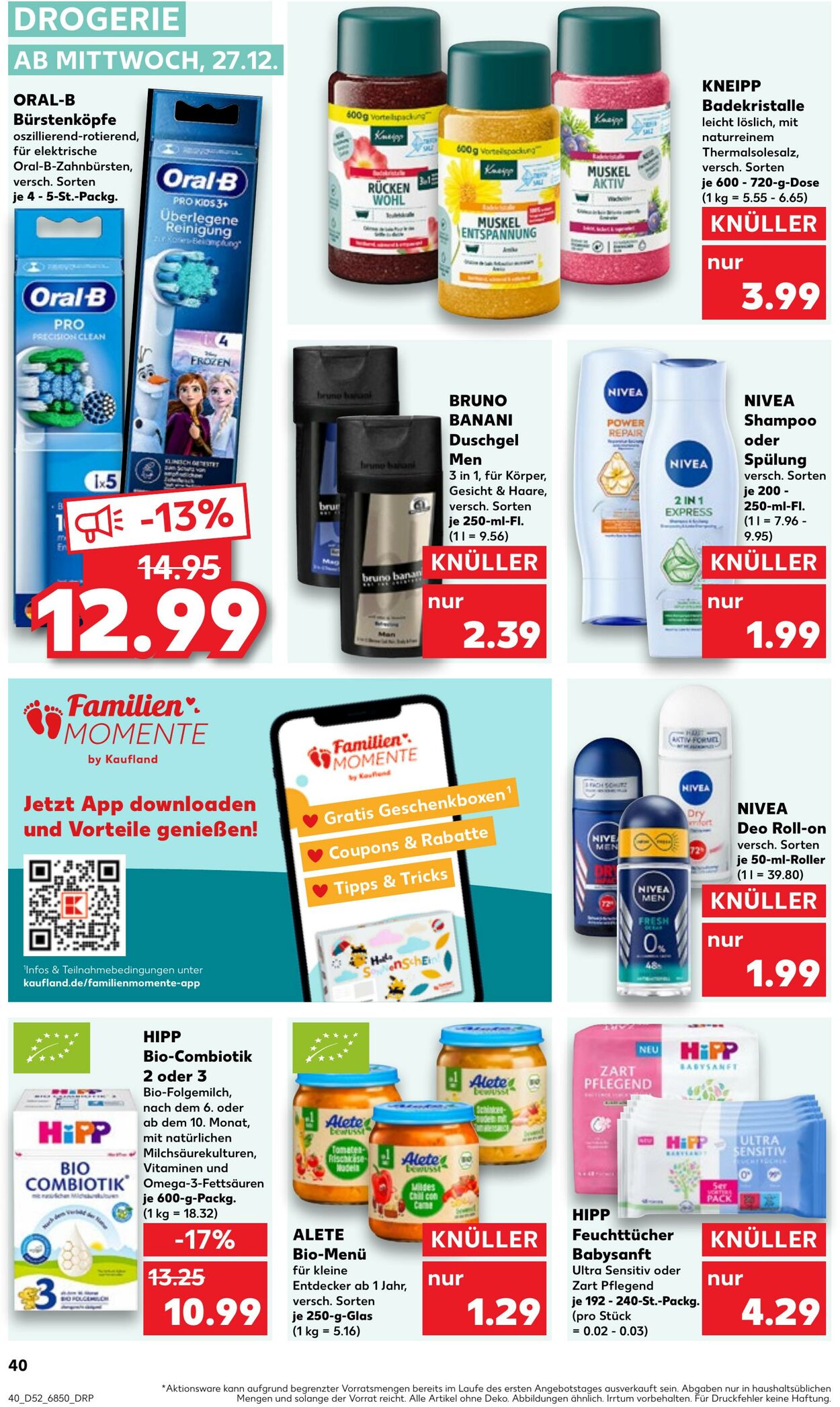 Prospekt Kaufland 27.12.2023 - 03.01.2024