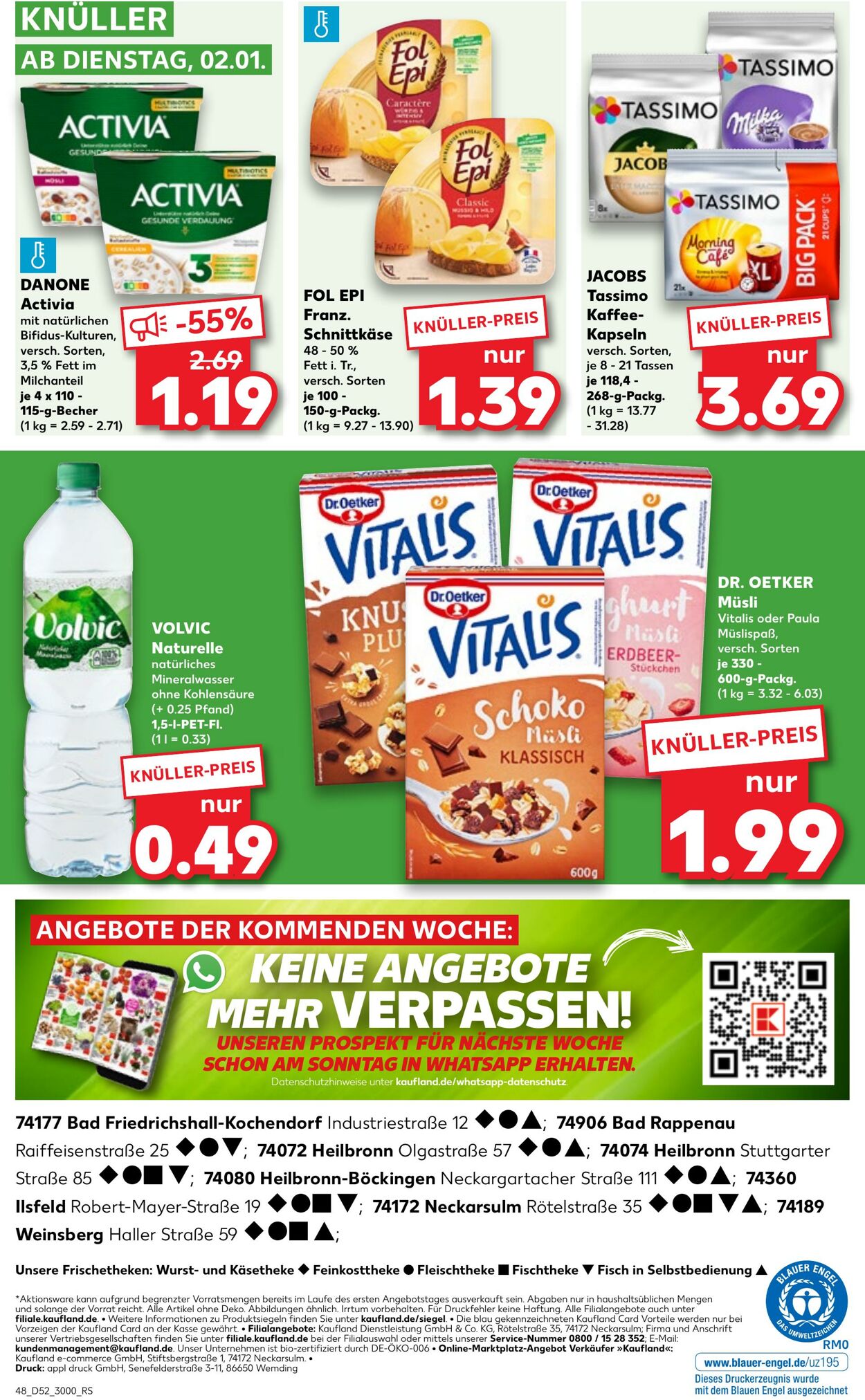 Prospekt Kaufland 27.12.2023 - 03.01.2024