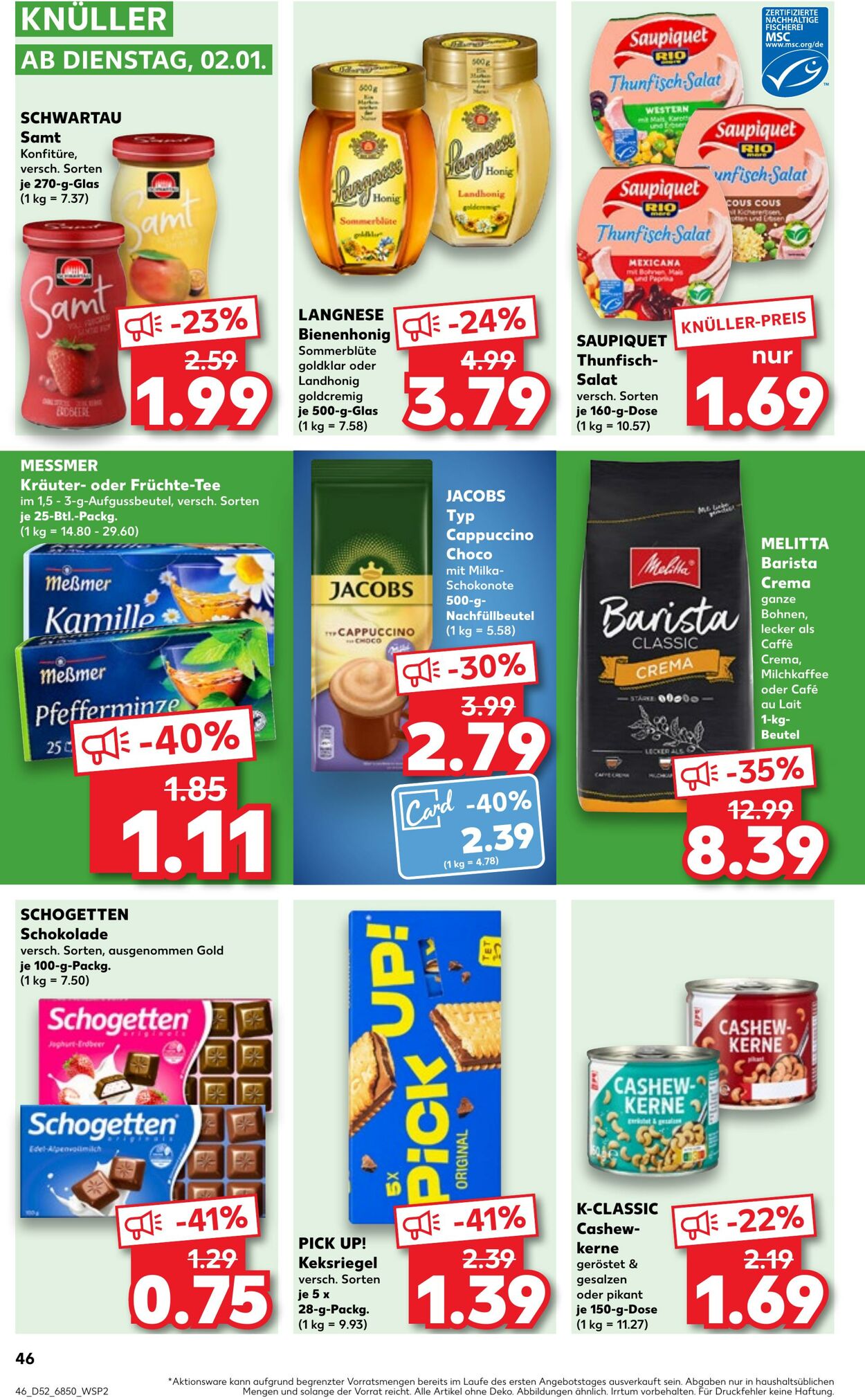 Prospekt Kaufland 27.12.2023 - 03.01.2024