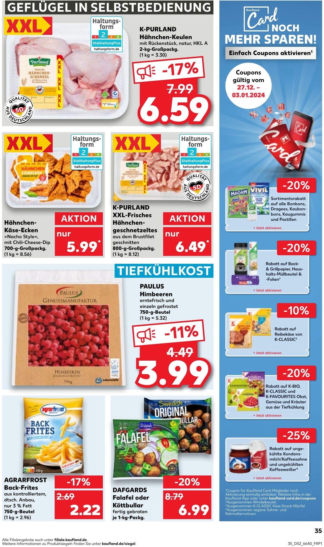 Prospekt Kaufland 27.12.2023 - 03.01.2024