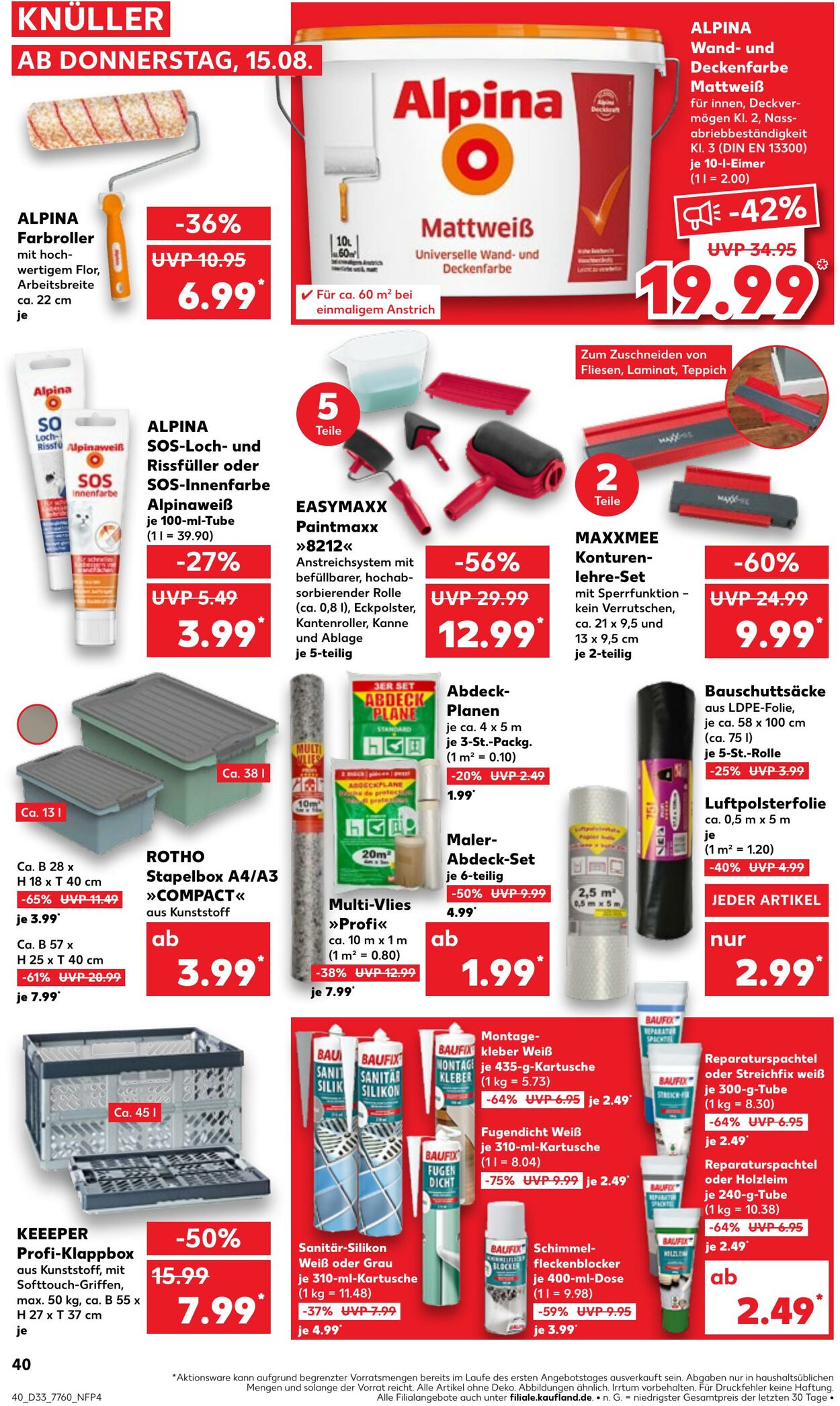 Prospekt Kaufland 15.08.2024 - 21.08.2024