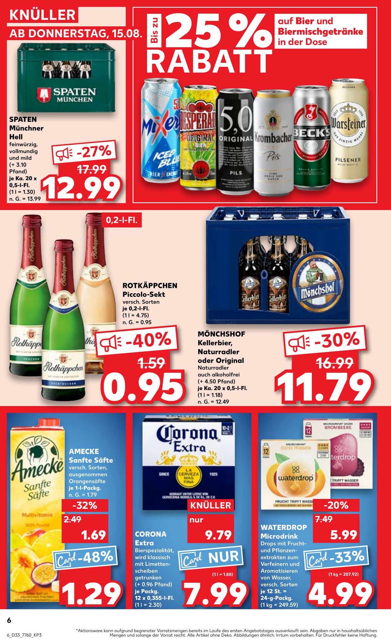 Prospekt Kaufland 15.08.2024 - 21.08.2024