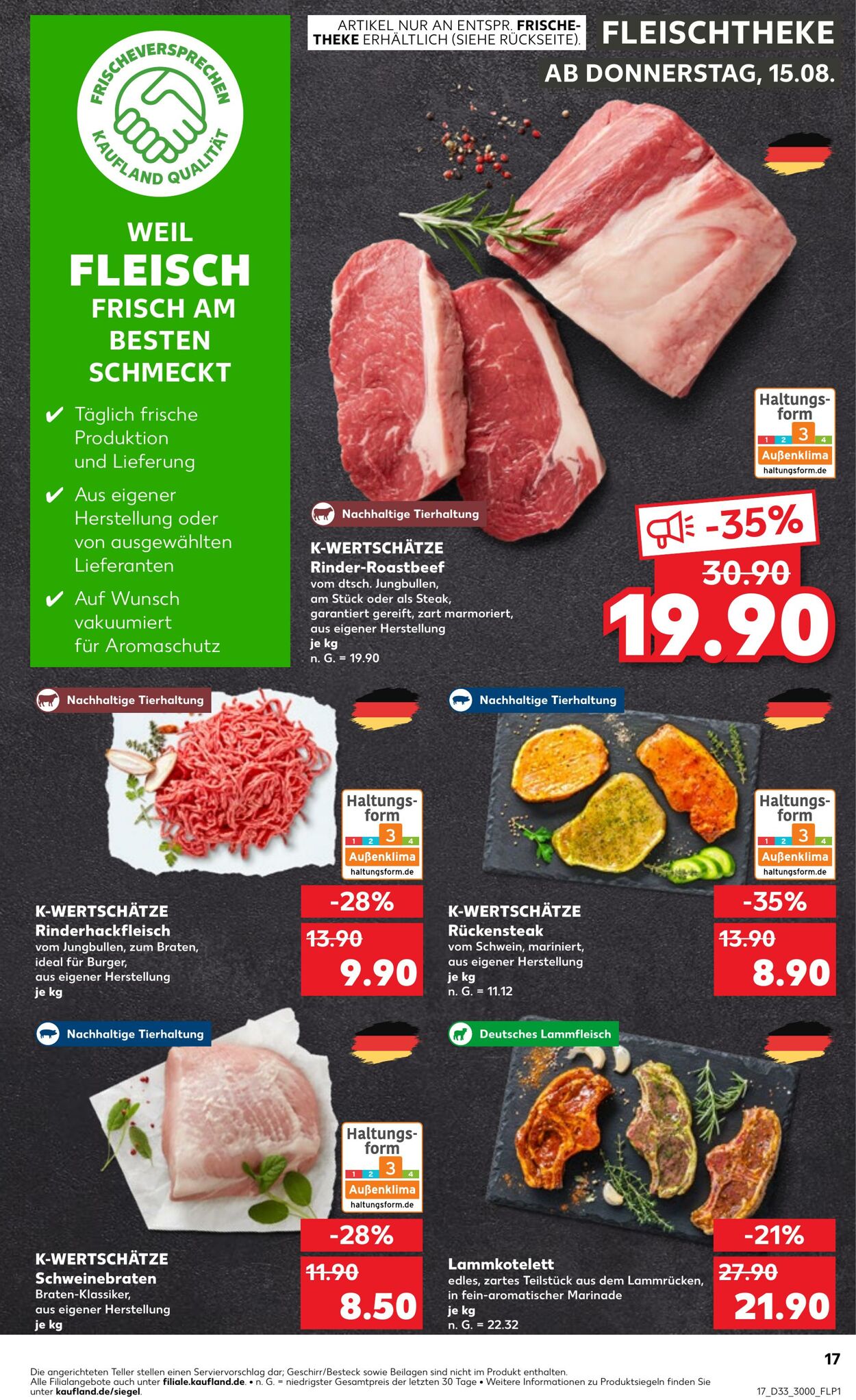 Prospekt Kaufland 15.08.2024 - 21.08.2024