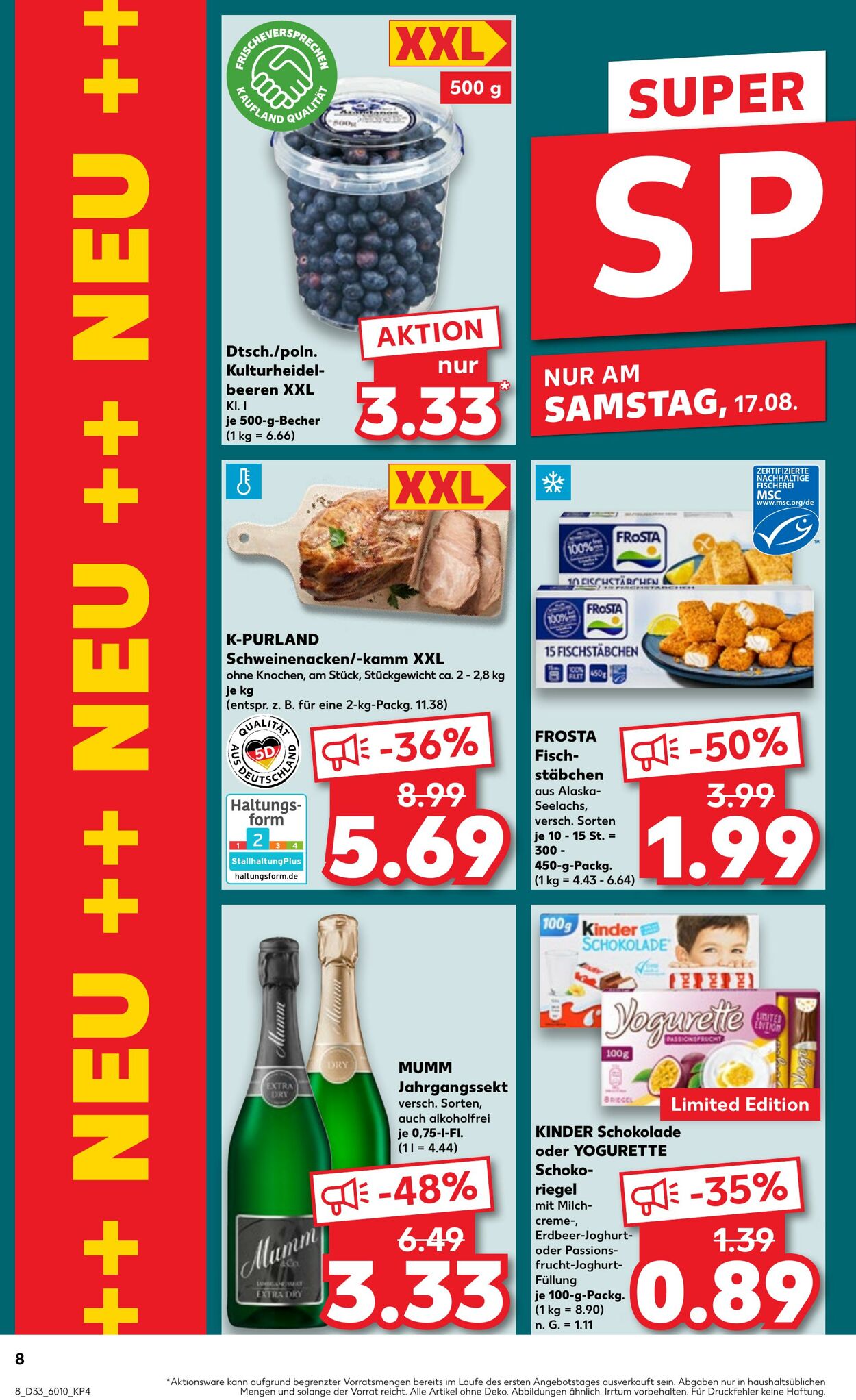 Prospekt Kaufland 15.08.2024 - 21.08.2024