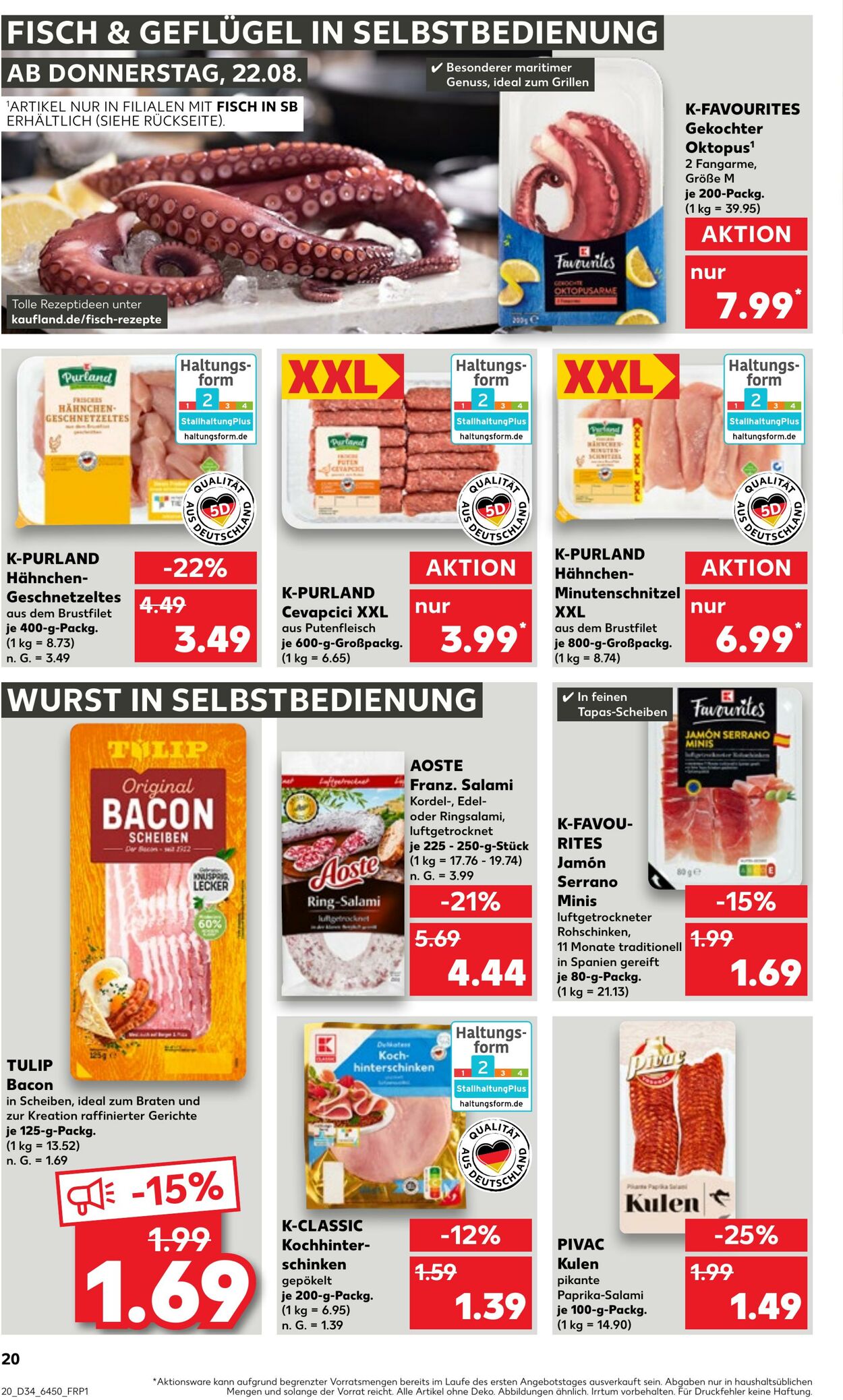 Prospekt Kaufland 22.08.2024 - 28.08.2024