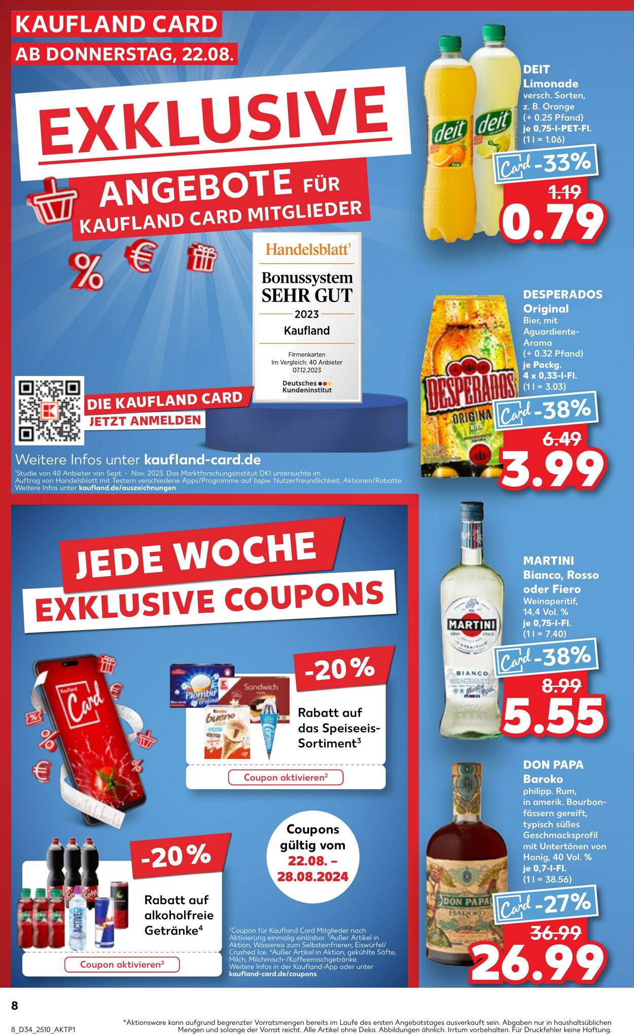 Prospekt Kaufland 22.08.2024 - 28.08.2024