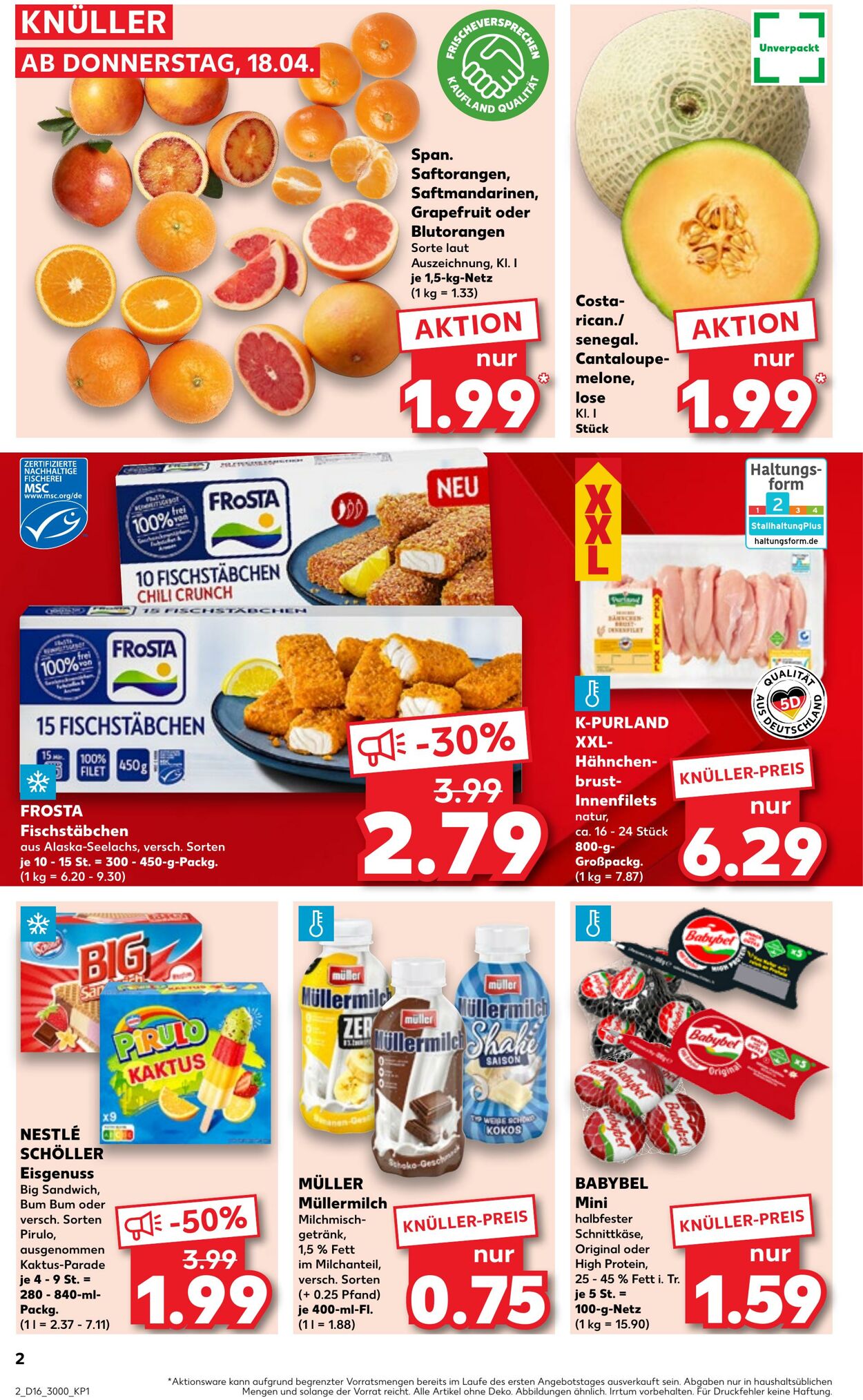 Prospekt Kaufland 18.04.2024 - 24.04.2024