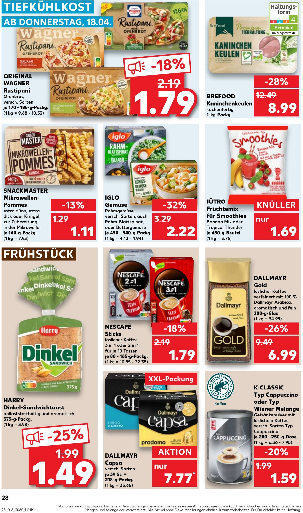 Prospekt Kaufland 18.04.2024 - 24.04.2024