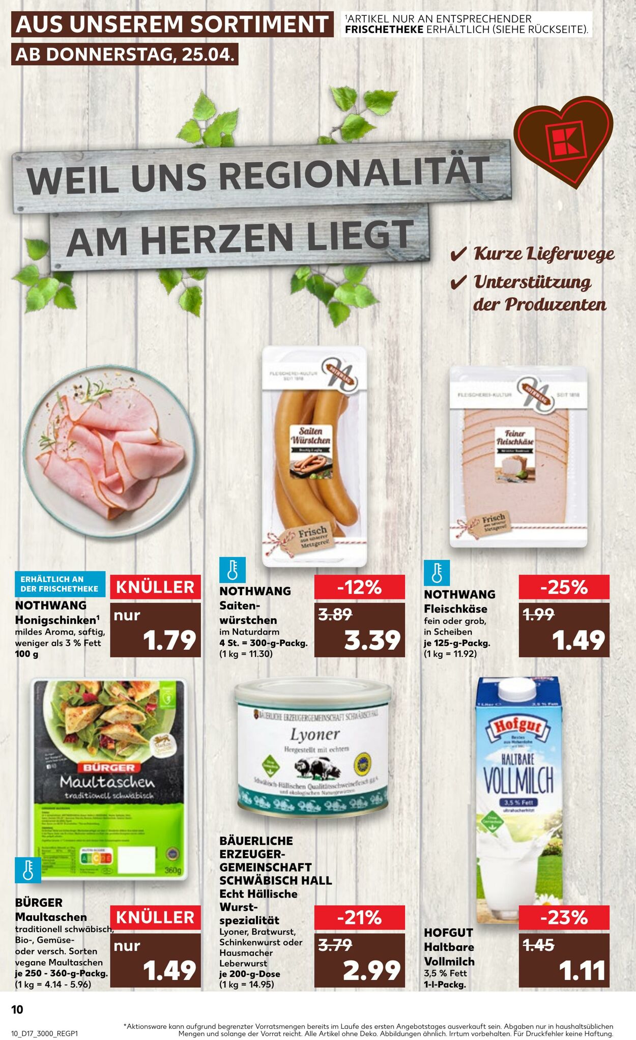 Prospekt Kaufland 25.04.2024 - 30.04.2024