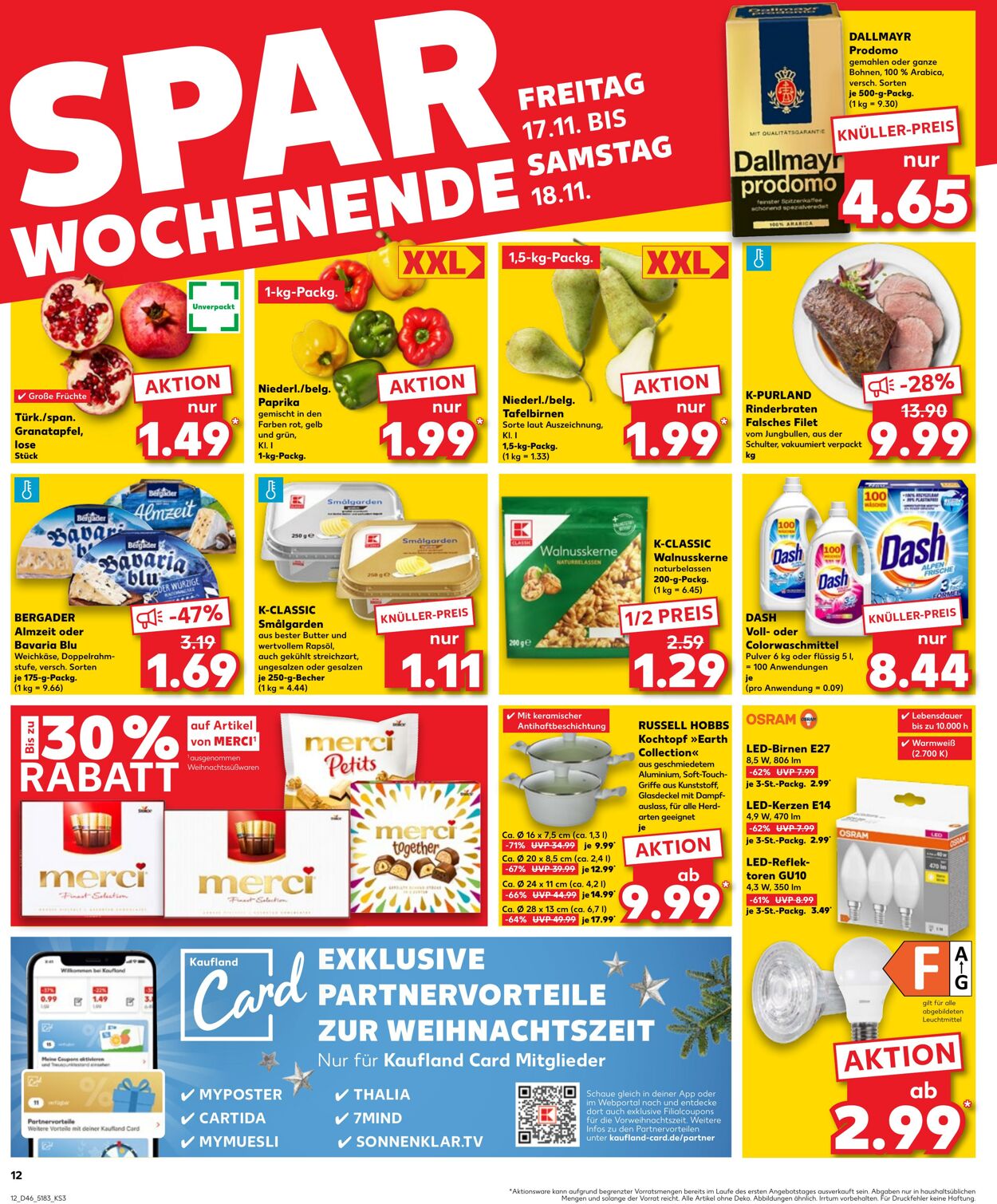 Prospekt Kaufland 16.11.2023 - 22.11.2023