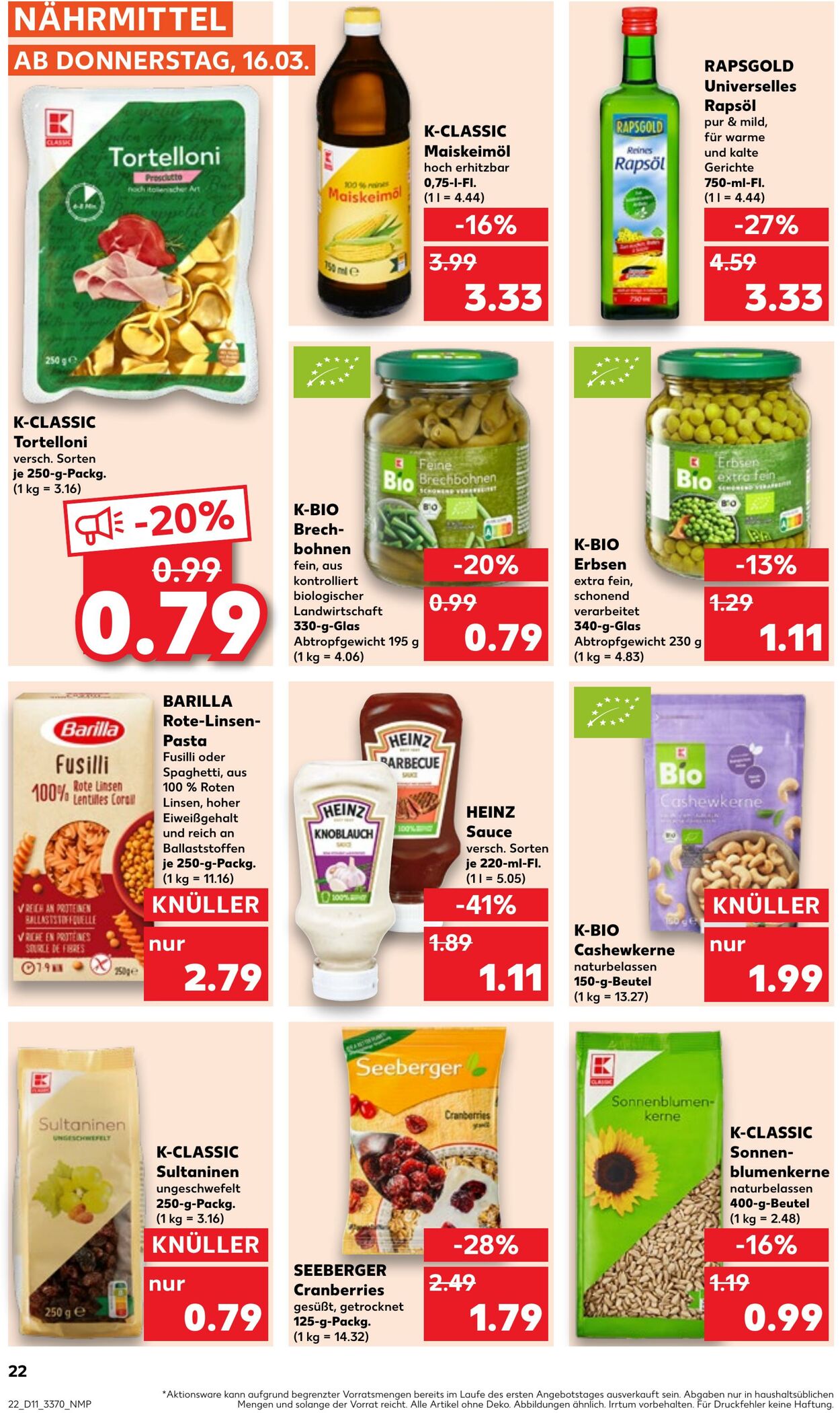 Prospekt Kaufland 16.03.2023 - 22.03.2023