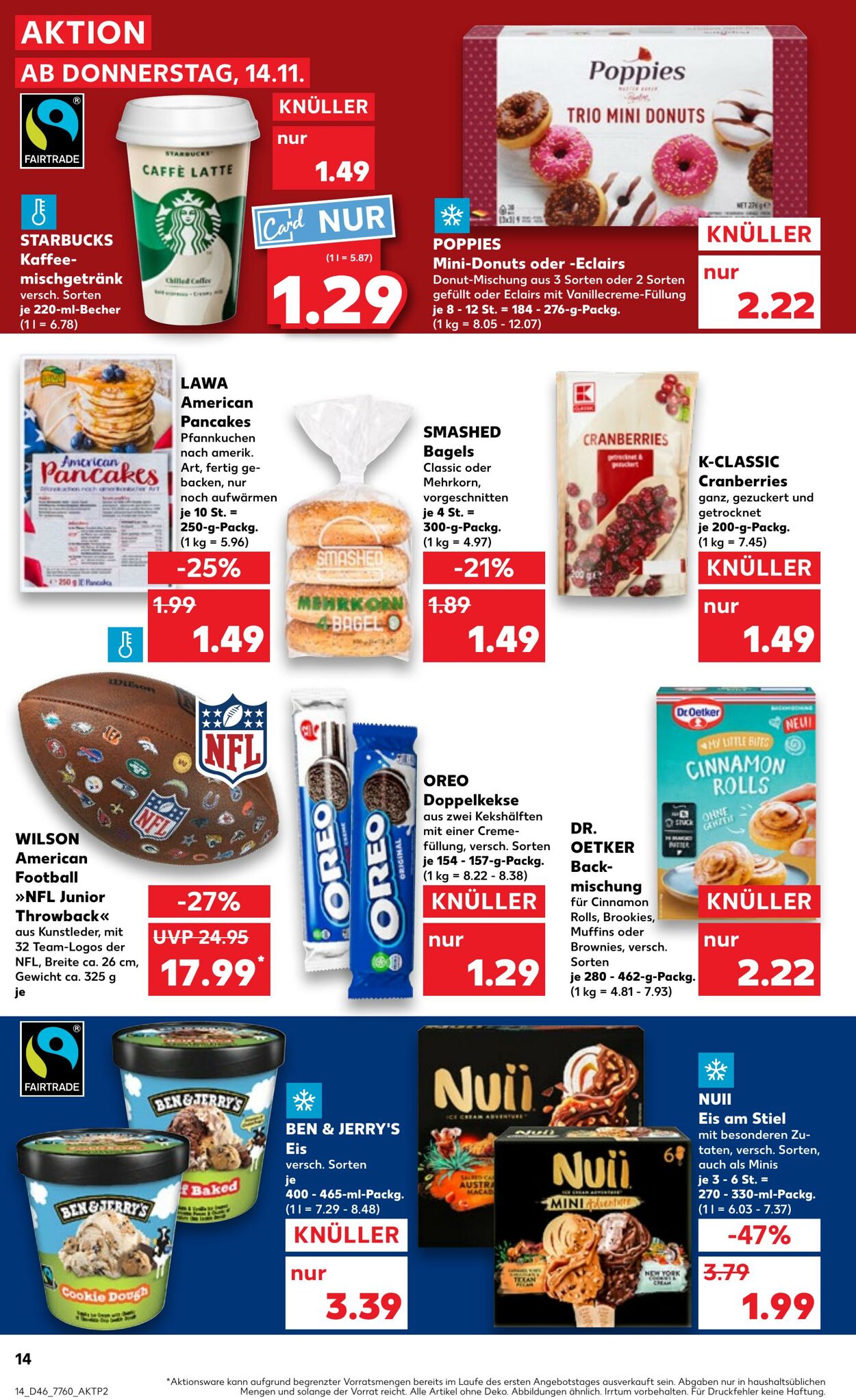 Prospekt Kaufland 14.11.2024 - 20.11.2024