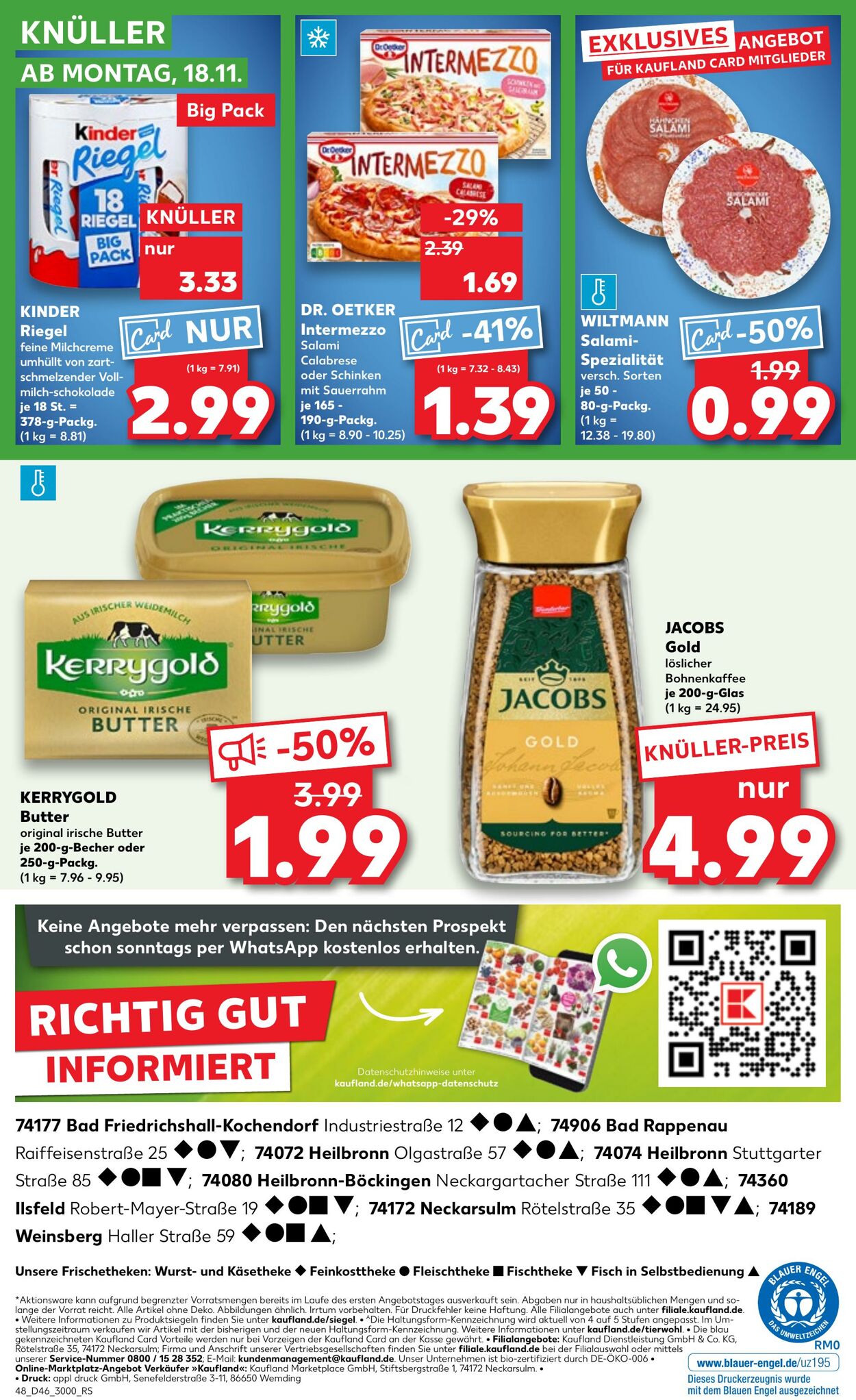 Prospekt Kaufland 14.11.2024 - 20.11.2024