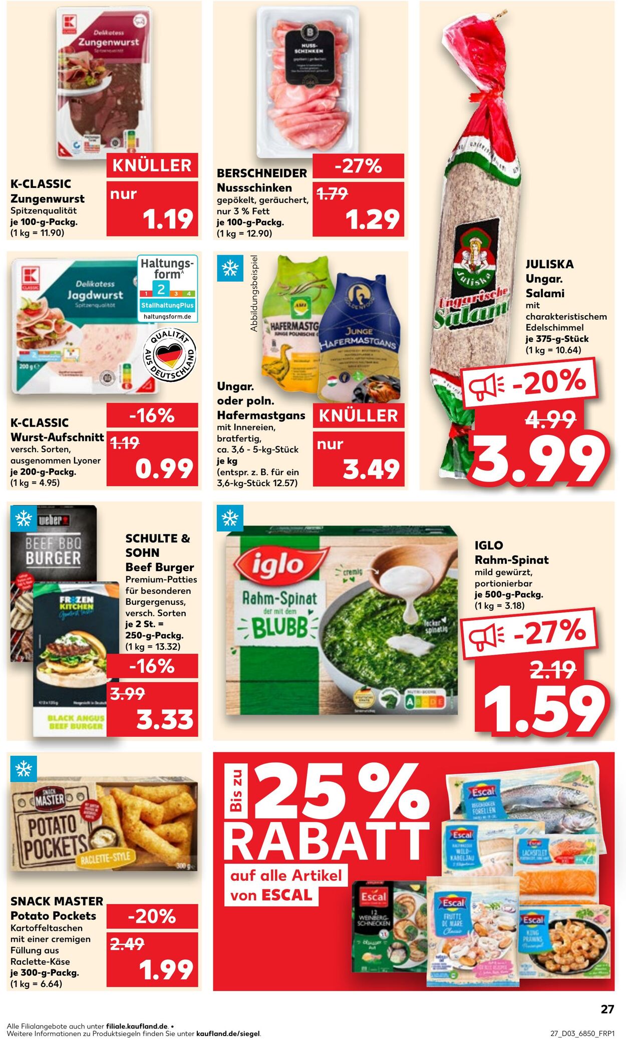 Prospekt Kaufland 16.01.2025 - 22.01.2025