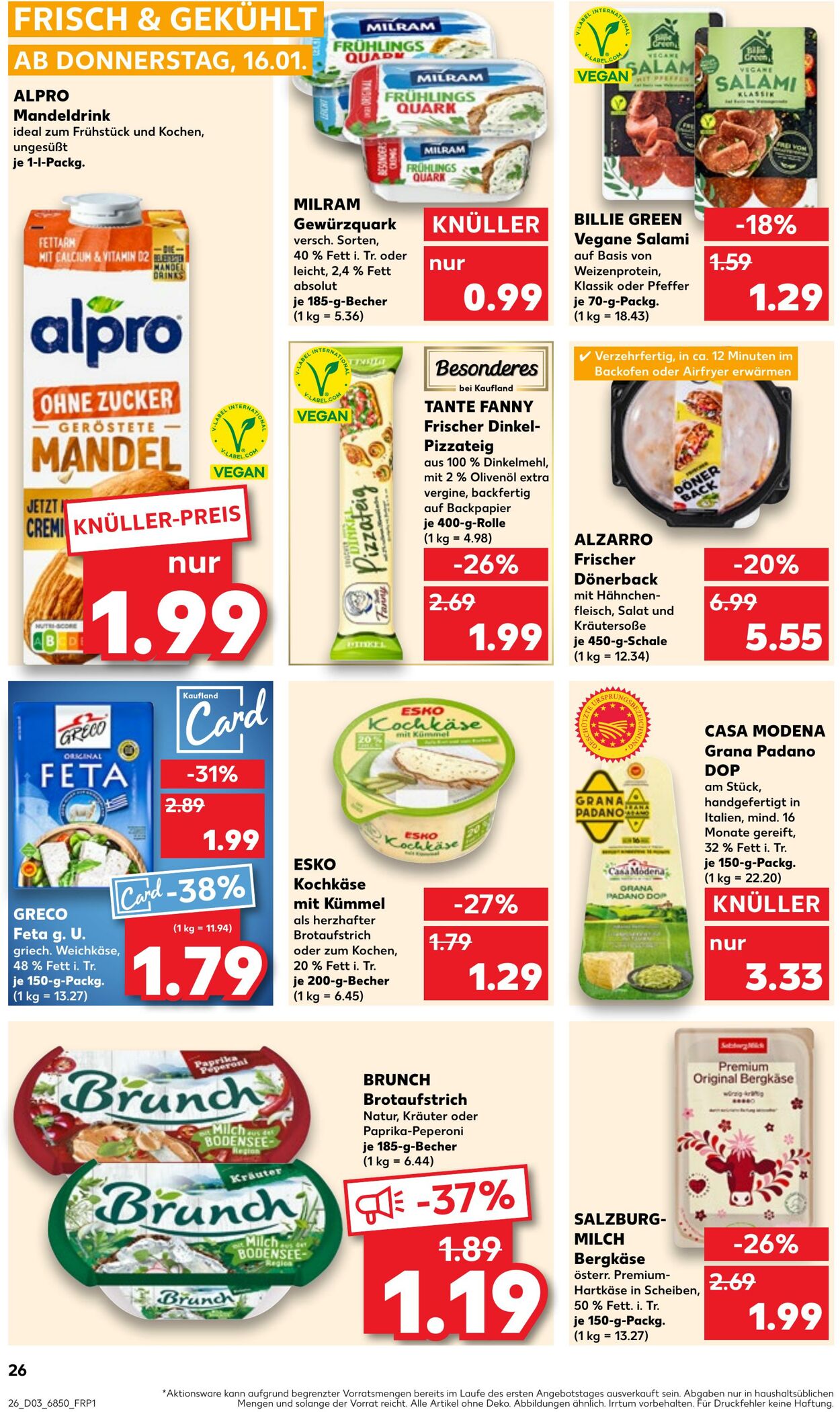 Prospekt Kaufland 16.01.2025 - 22.01.2025