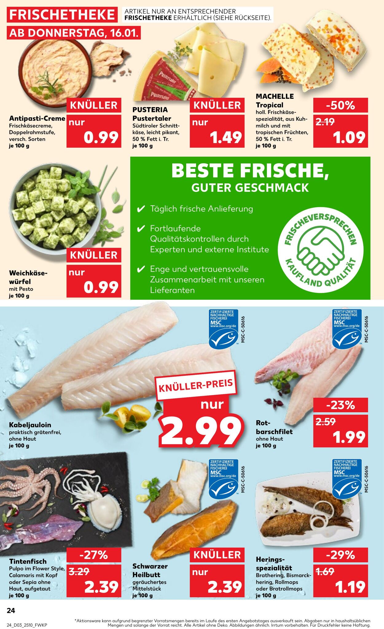 Prospekt Kaufland 16.01.2025 - 22.01.2025