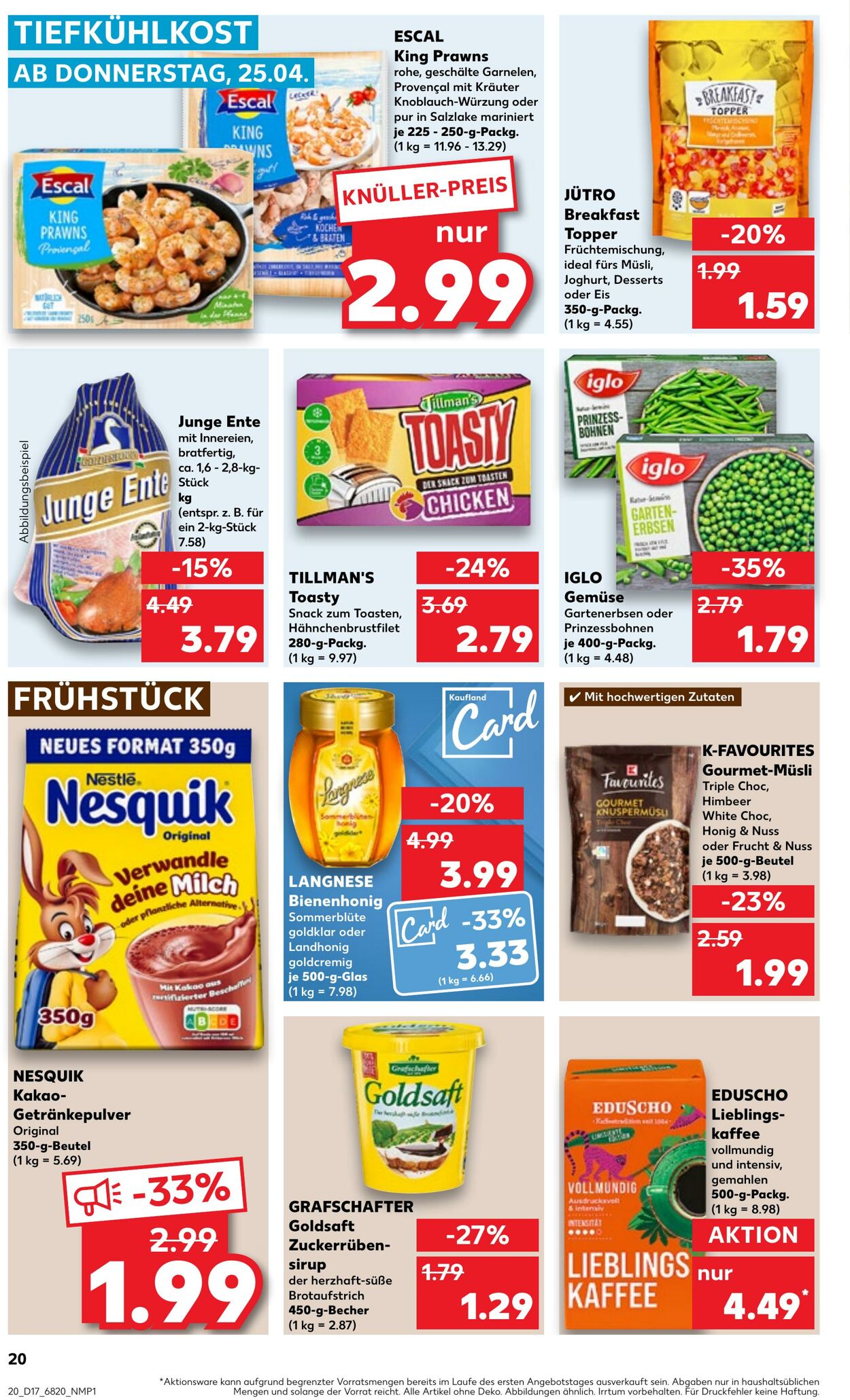 Prospekt Kaufland 25.04.2024 - 30.04.2024