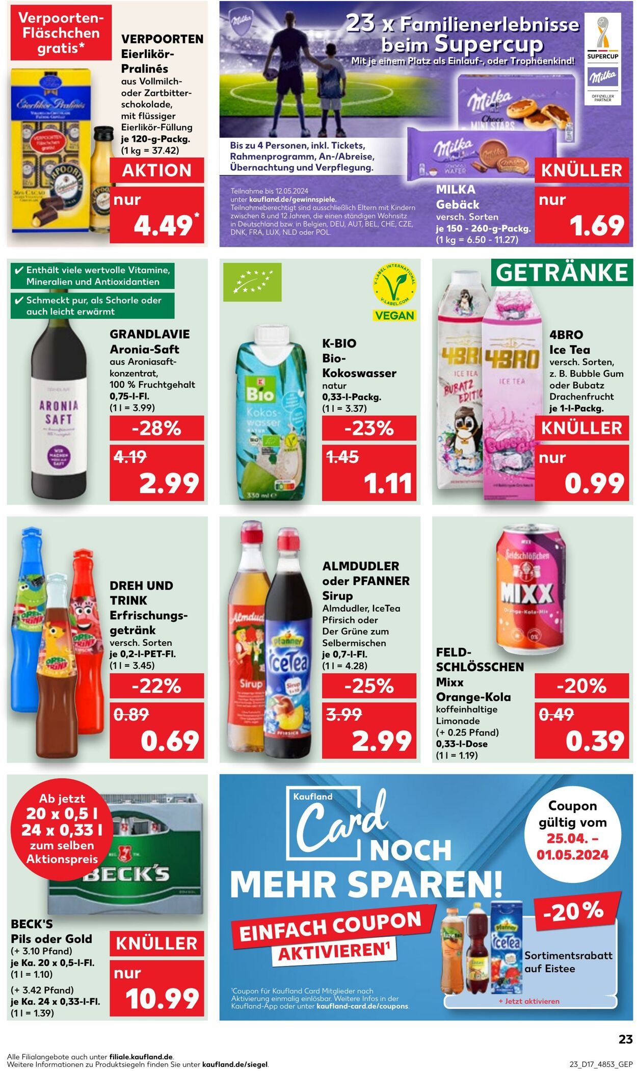 Prospekt Kaufland 25.04.2024 - 30.04.2024