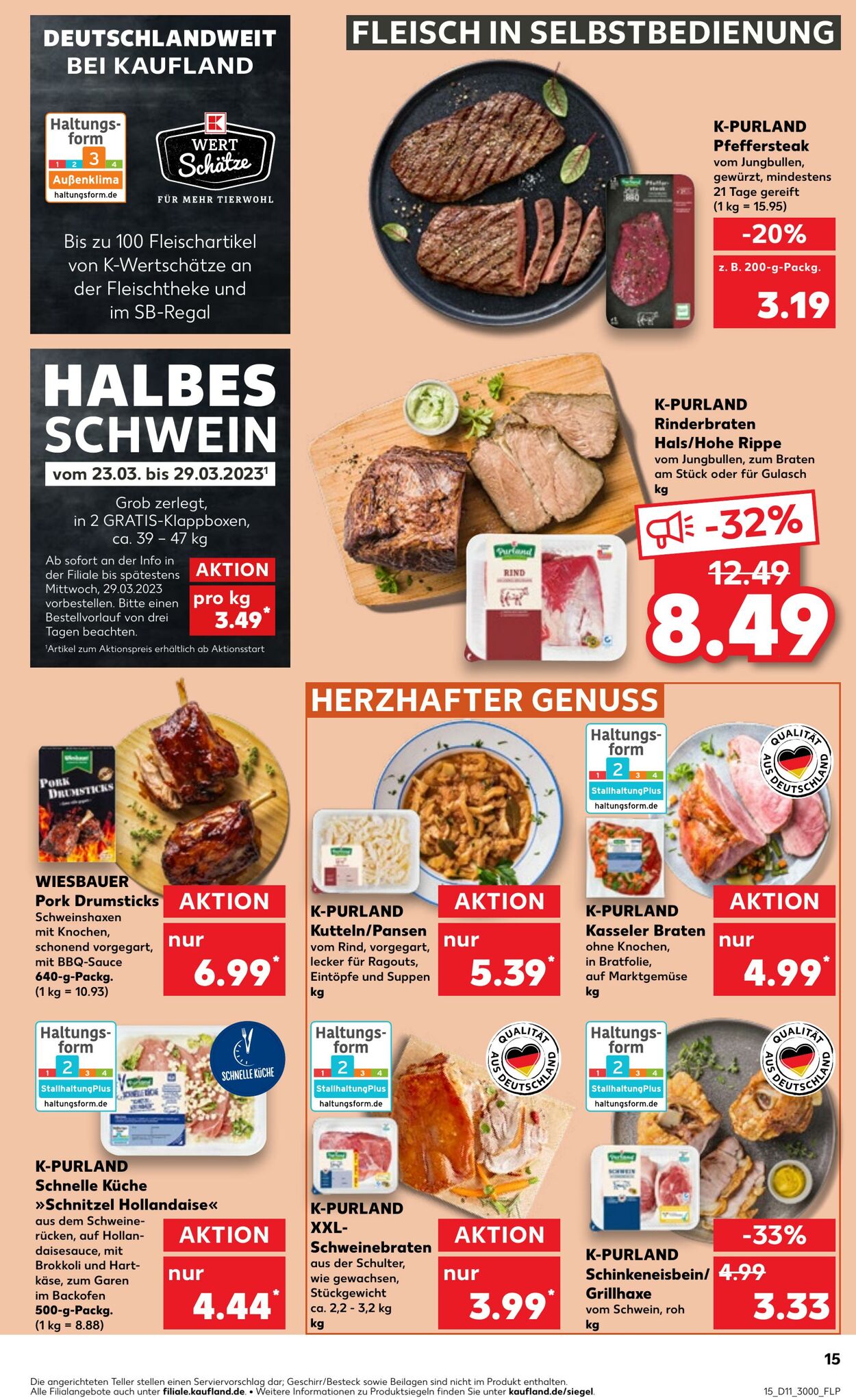 Prospekt Kaufland 16.03.2023 - 22.03.2023