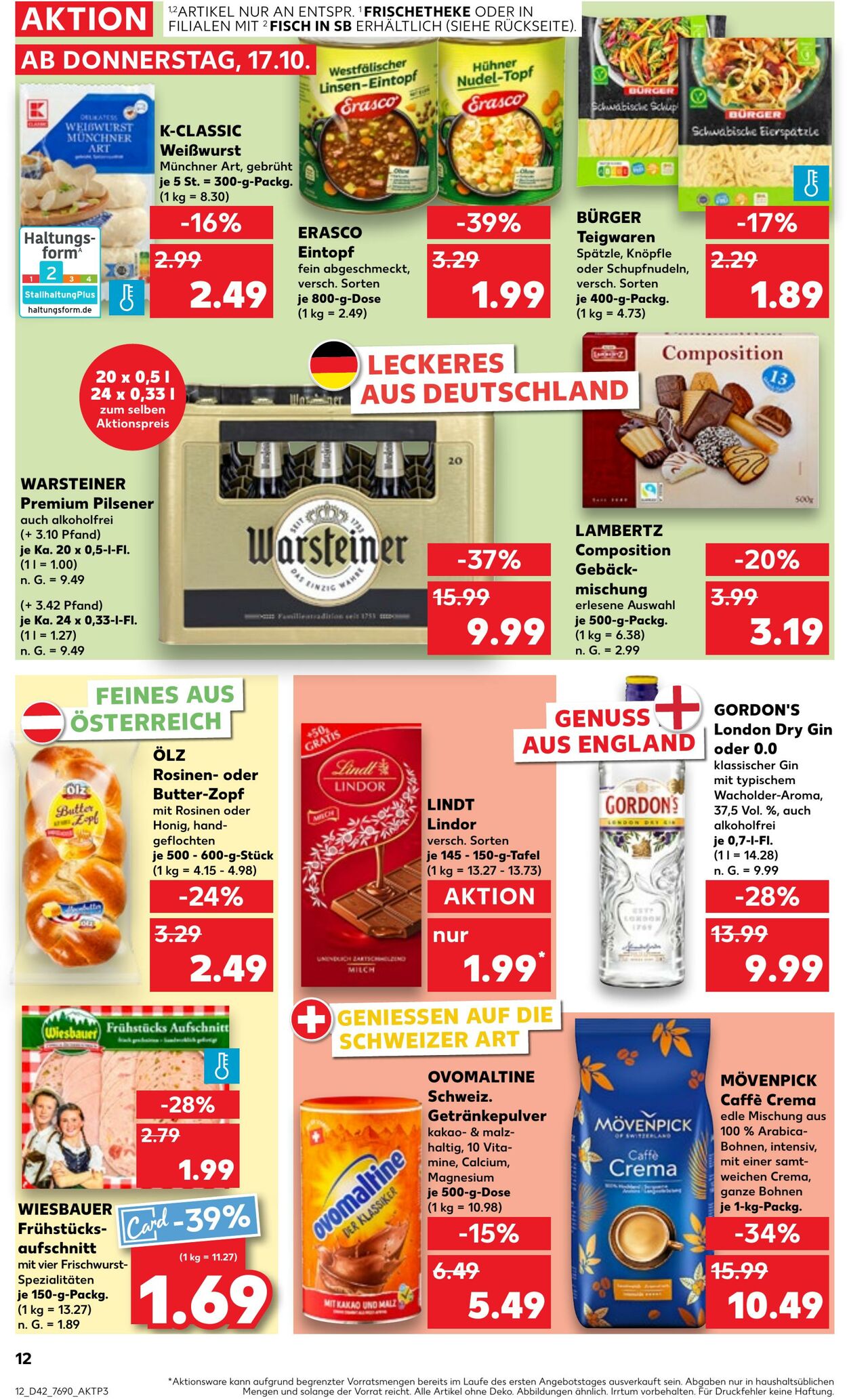 Prospekt Kaufland 17.10.2024 - 23.10.2024