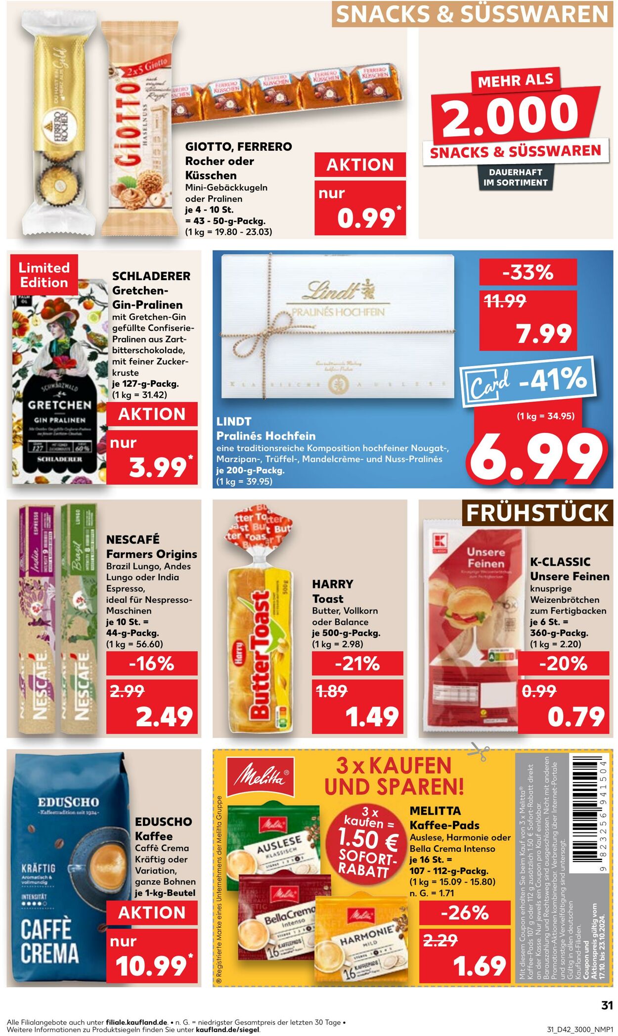 Prospekt Kaufland 17.10.2024 - 23.10.2024