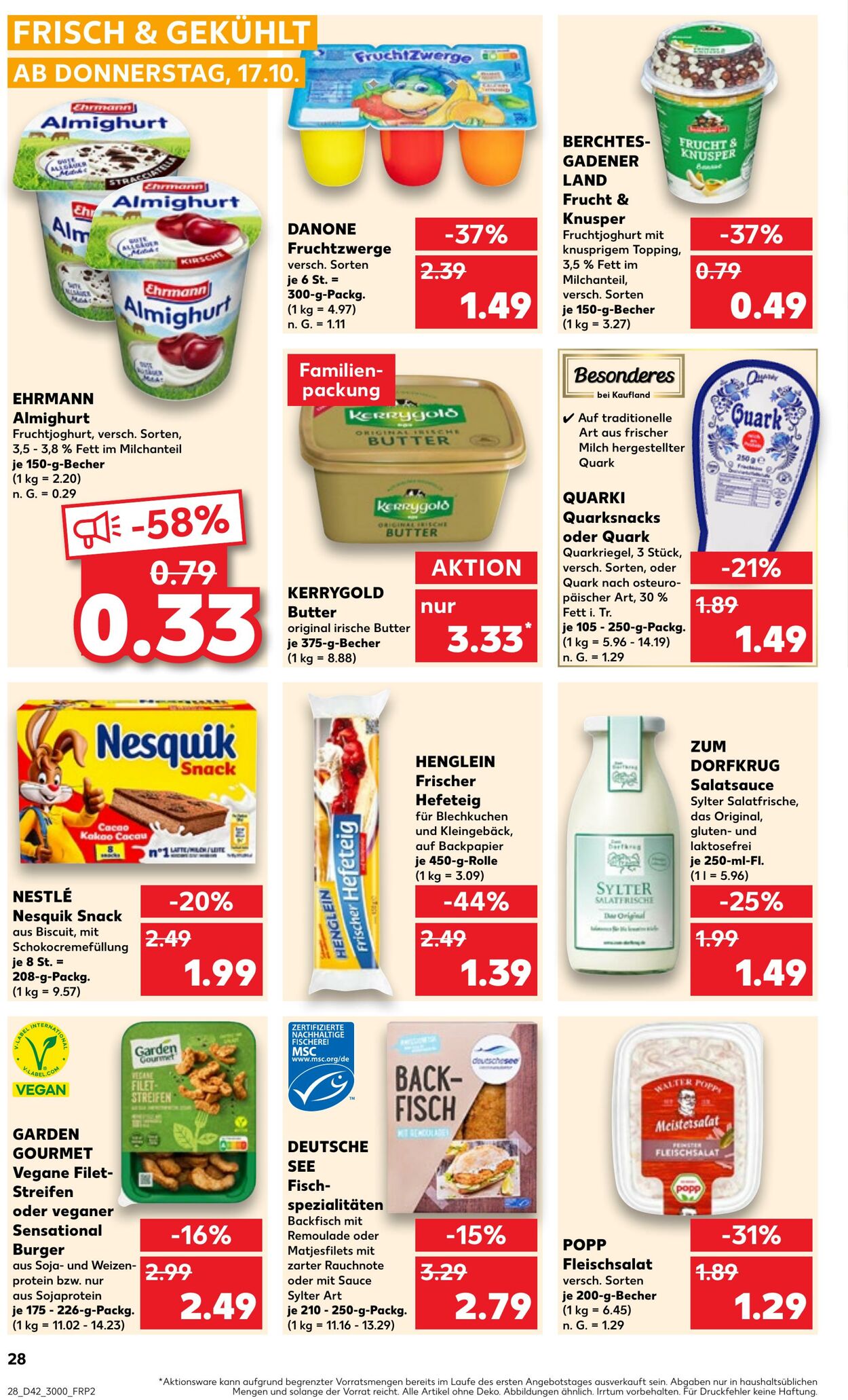 Prospekt Kaufland 17.10.2024 - 23.10.2024