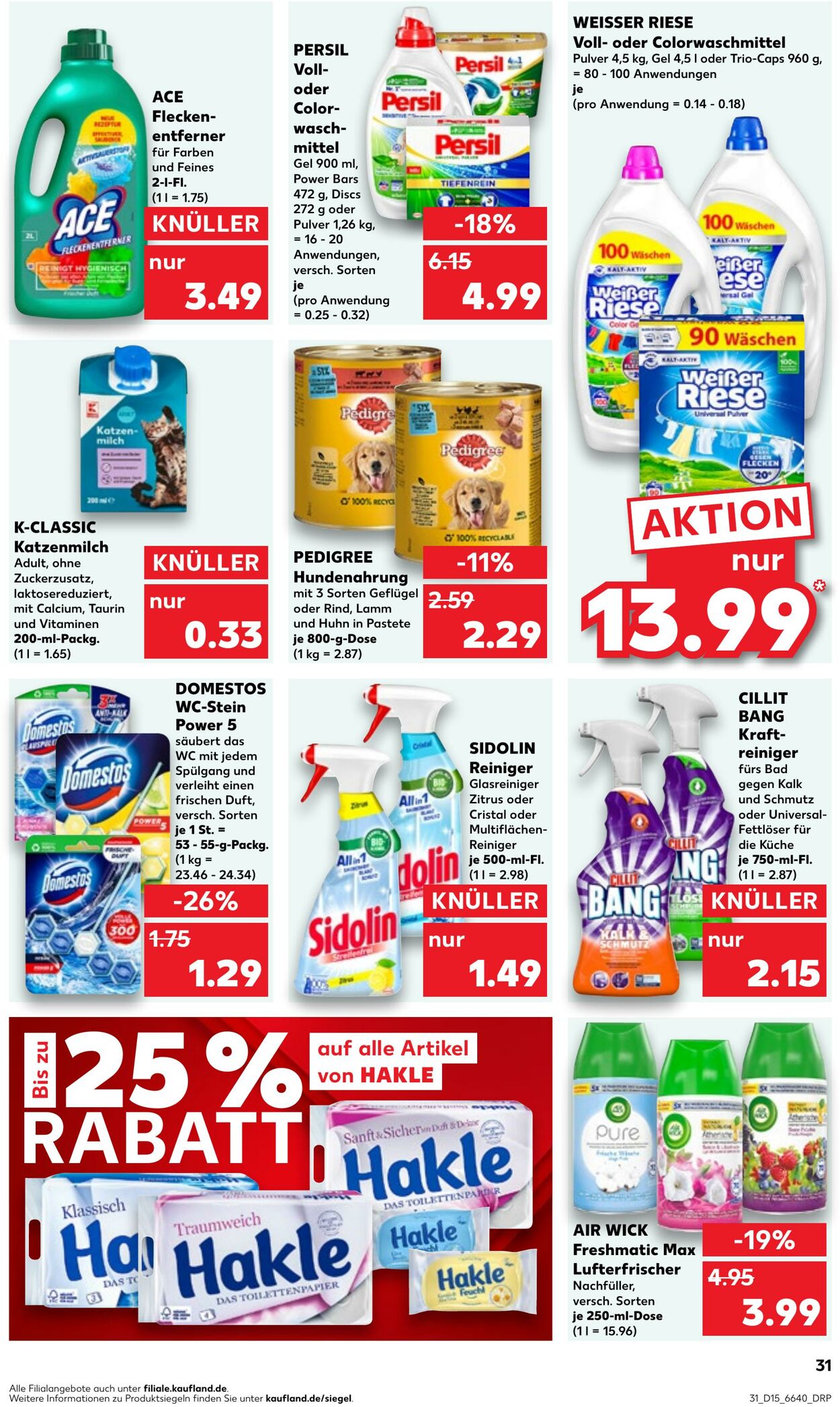 Prospekt Kaufland 11.04.2024 - 17.04.2024