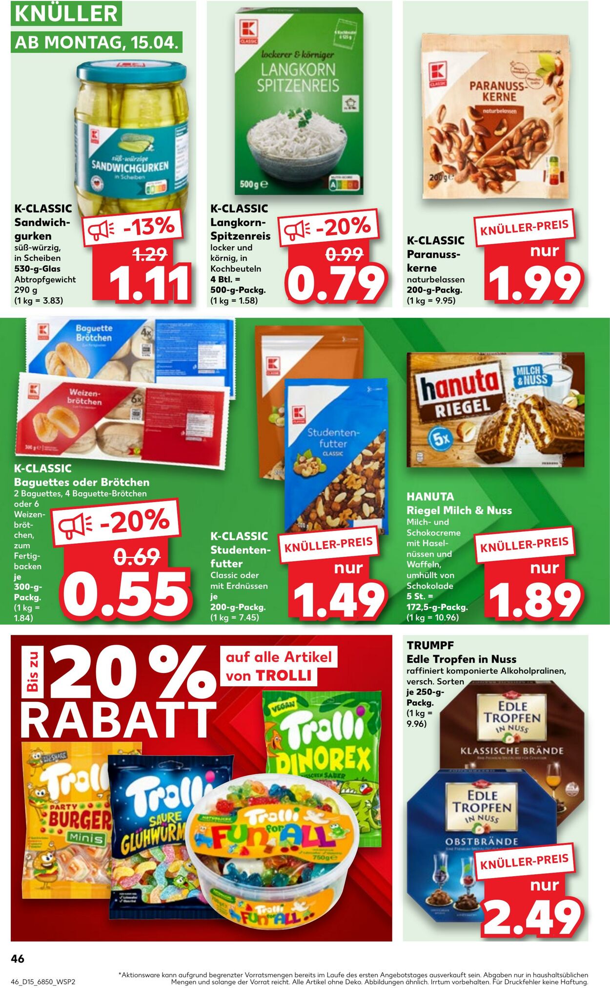 Prospekt Kaufland 11.04.2024 - 17.04.2024