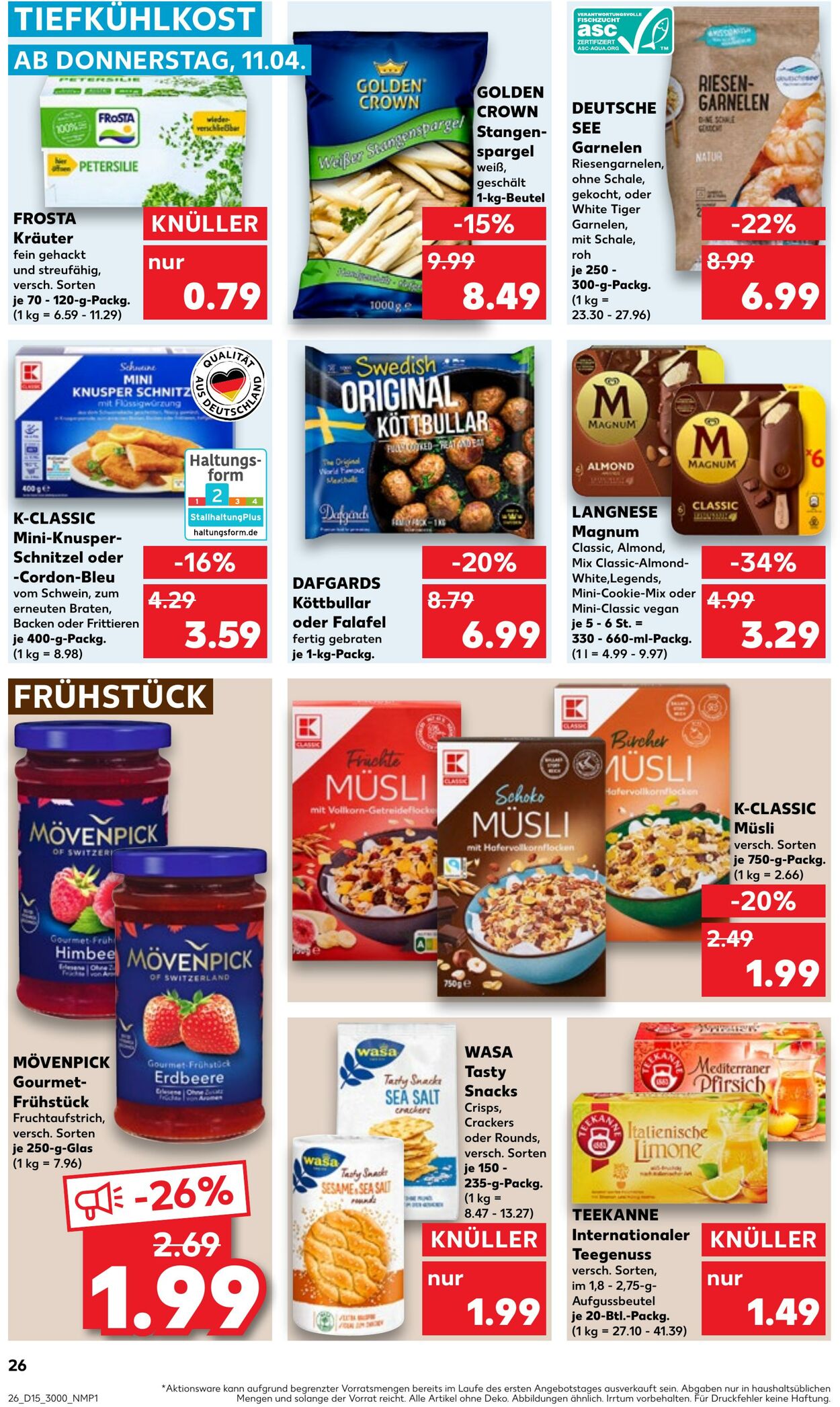 Prospekt Kaufland 11.04.2024 - 17.04.2024