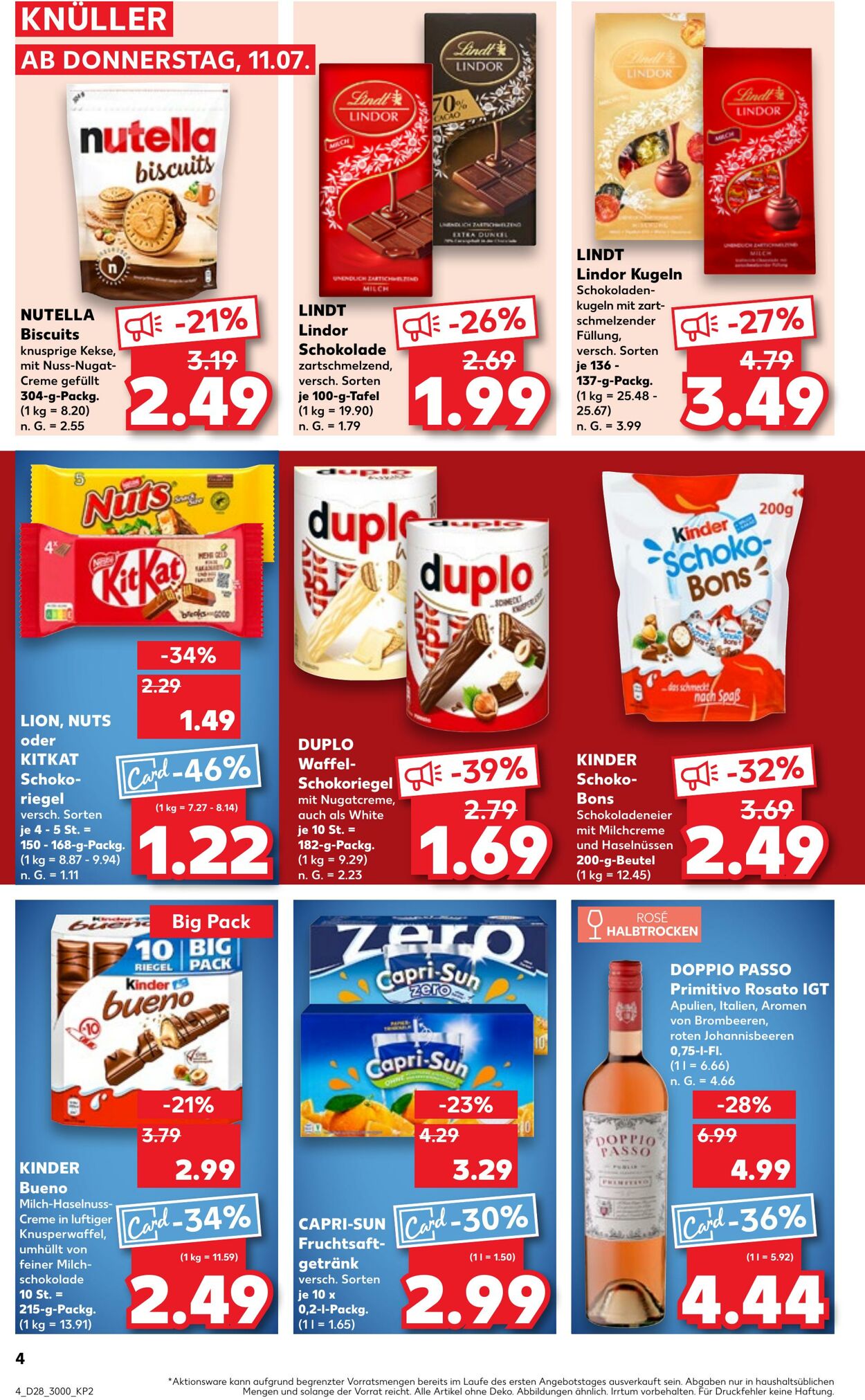 Prospekt Kaufland 11.07.2024 - 17.07.2024