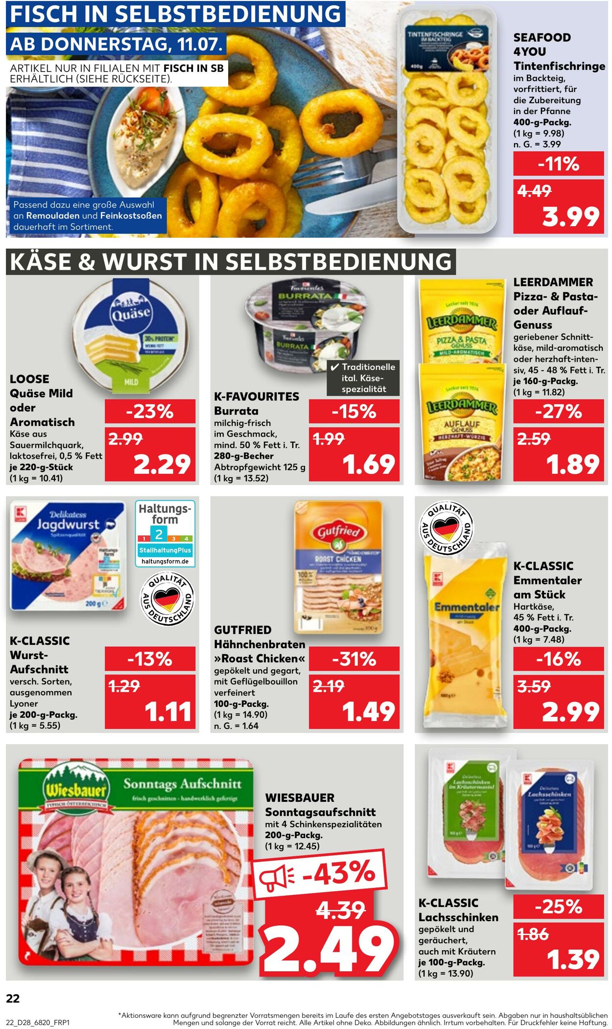 Prospekt Kaufland 11.07.2024 - 17.07.2024