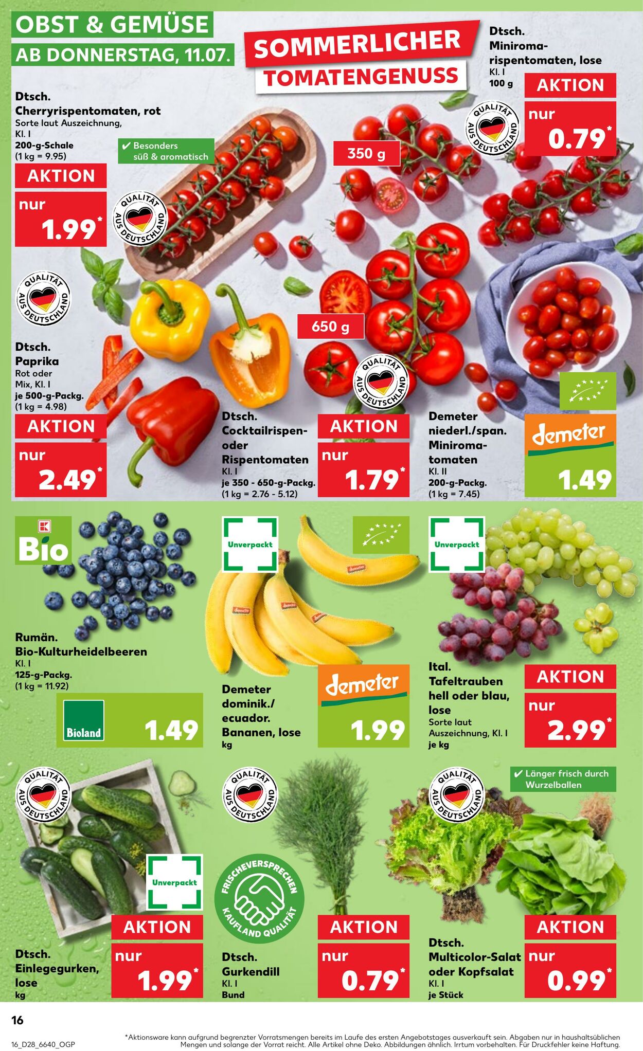 Prospekt Kaufland 11.07.2024 - 17.07.2024