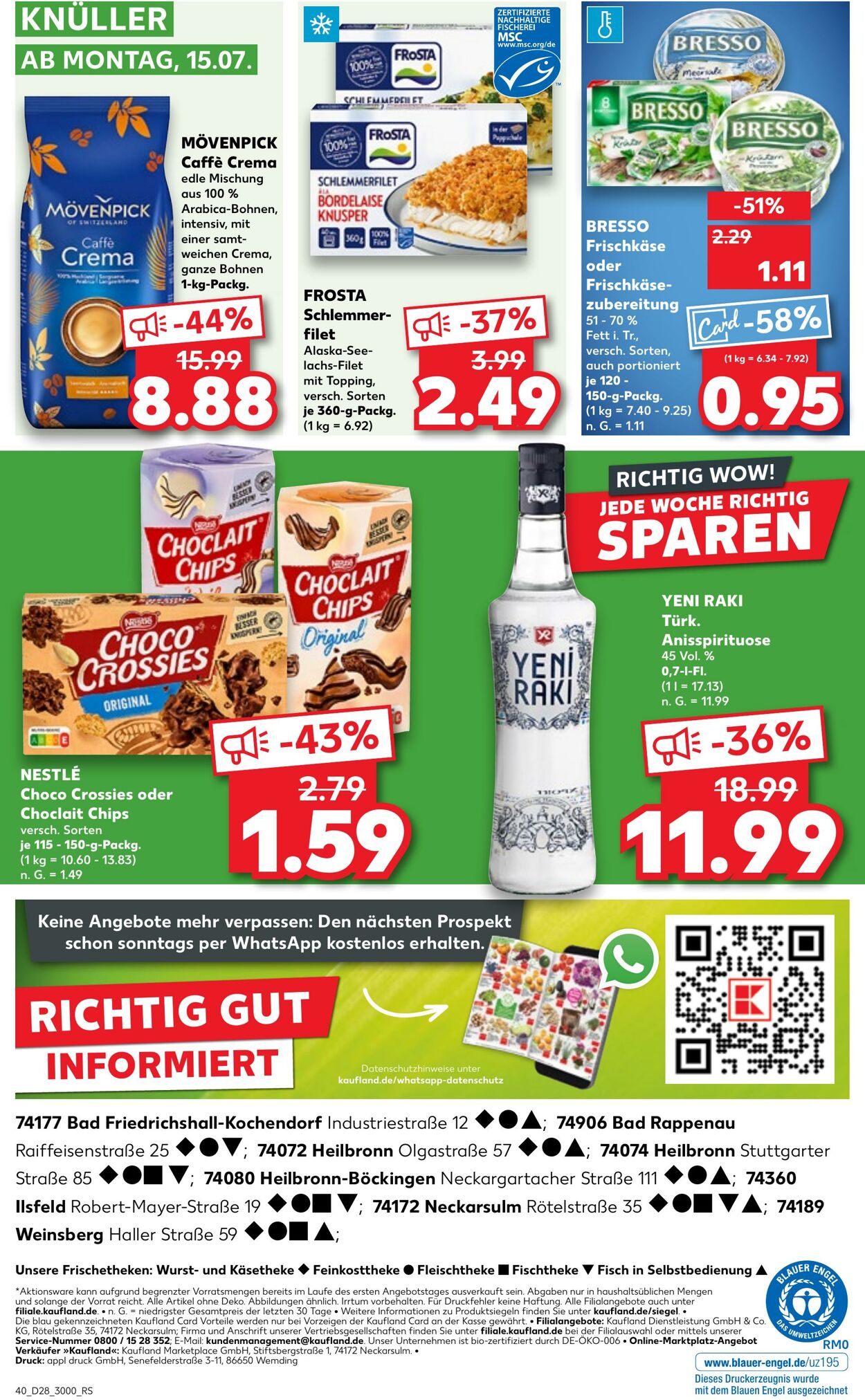 Prospekt Kaufland 11.07.2024 - 17.07.2024