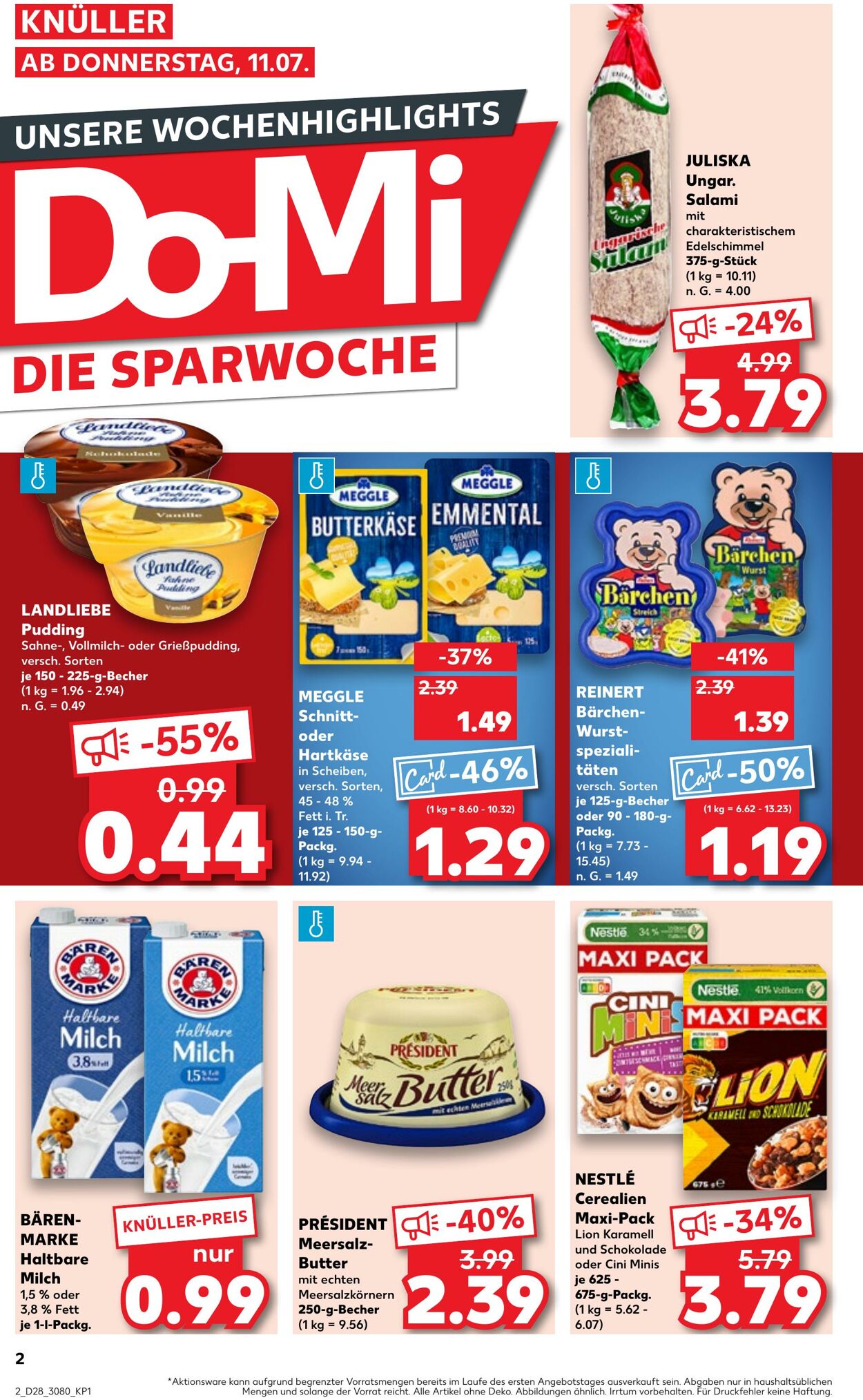 Prospekt Kaufland 11.07.2024 - 17.07.2024