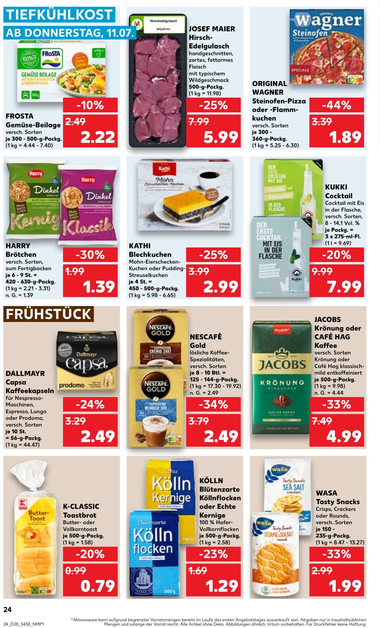 Prospekt Kaufland 11.07.2024 - 17.07.2024