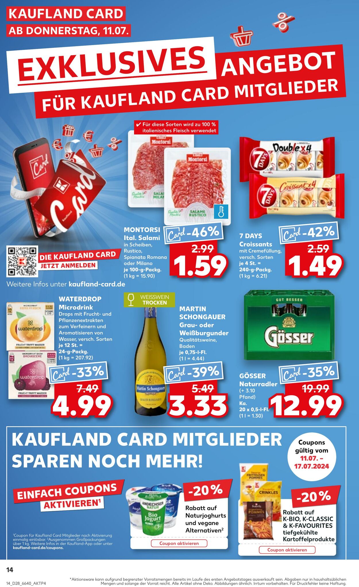 Prospekt Kaufland 11.07.2024 - 17.07.2024