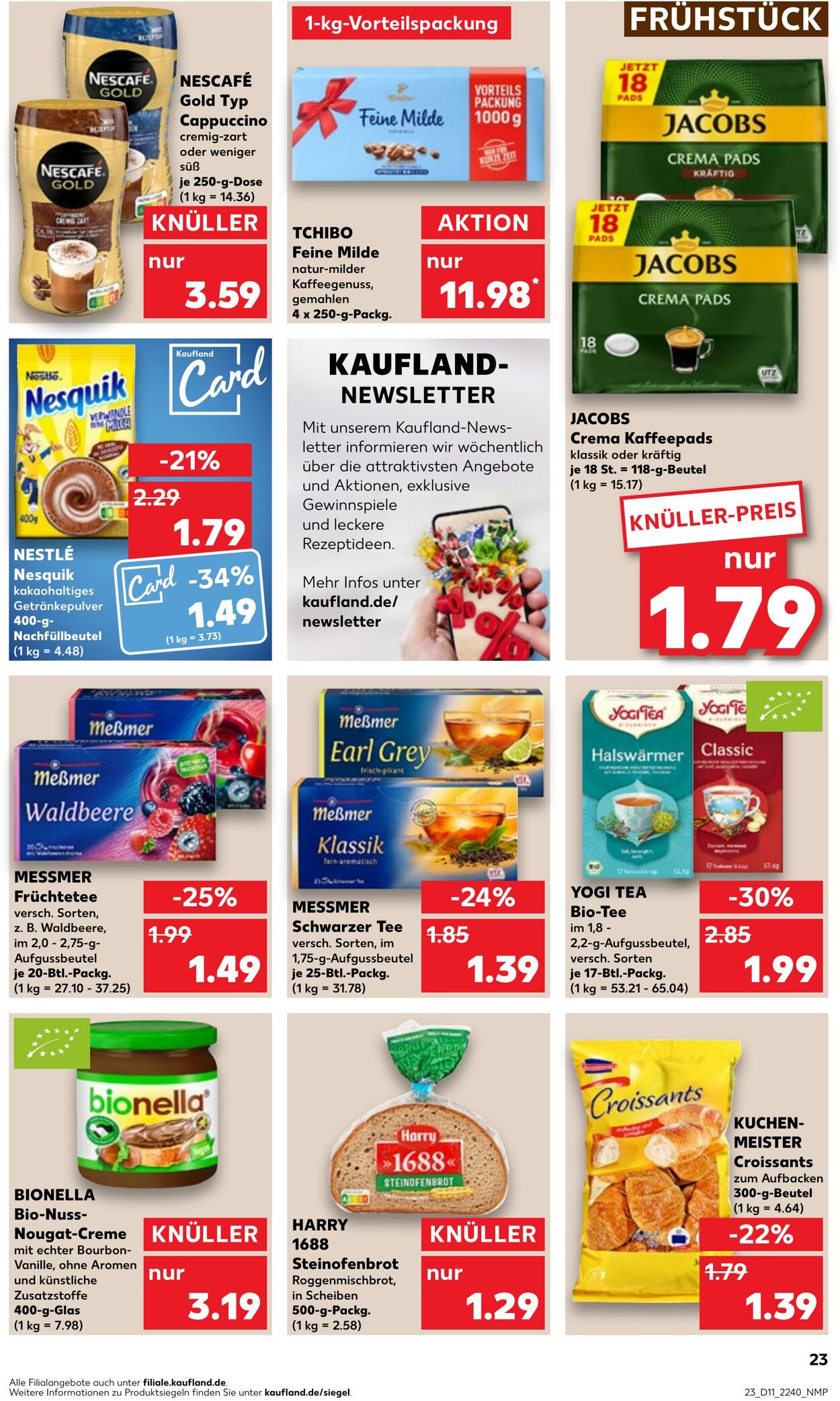 Prospekt Kaufland 16.03.2023 - 22.03.2023