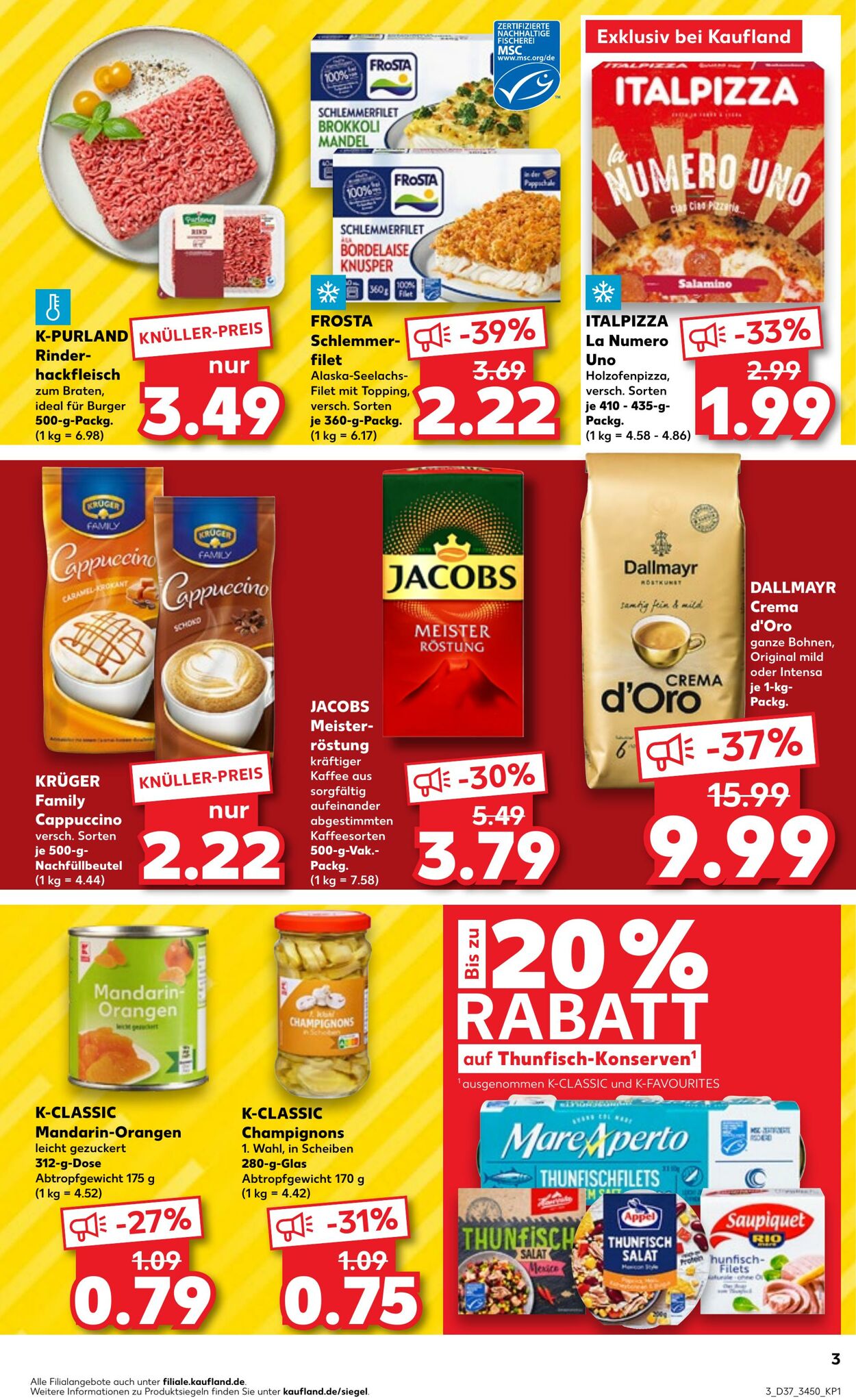 Prospekt Kaufland 14.09.2023 - 20.09.2023