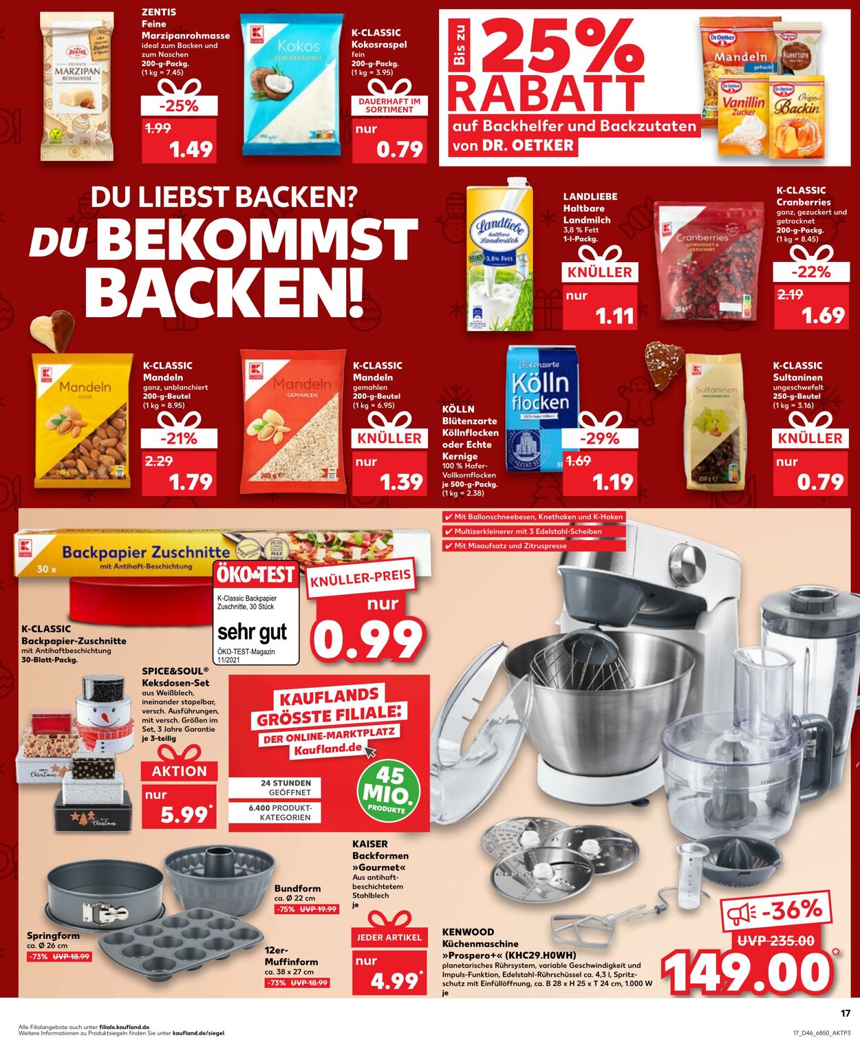 Prospekt Kaufland 16.11.2023 - 22.11.2023