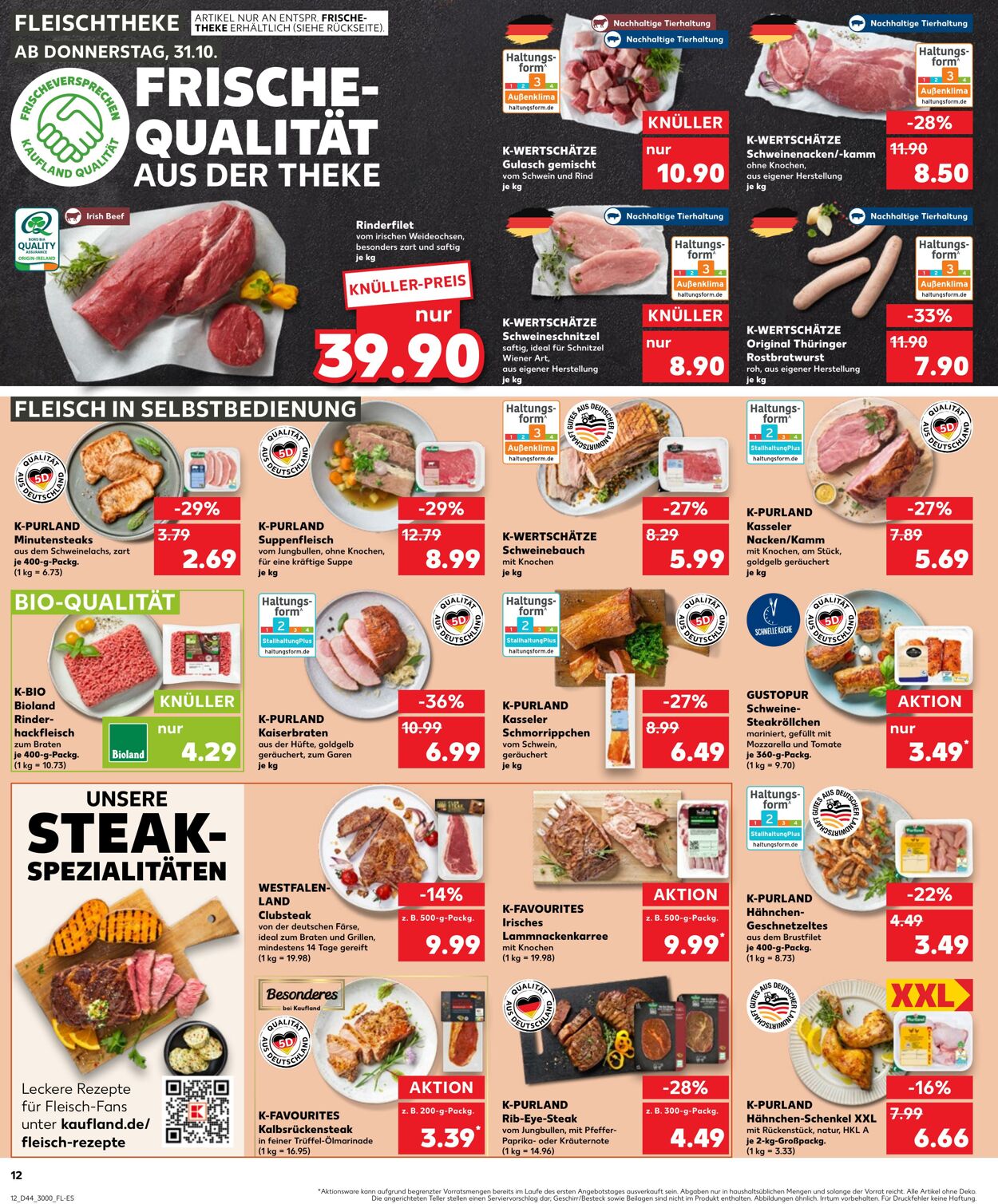 Prospekt Kaufland 31.10.2024 - 06.11.2024