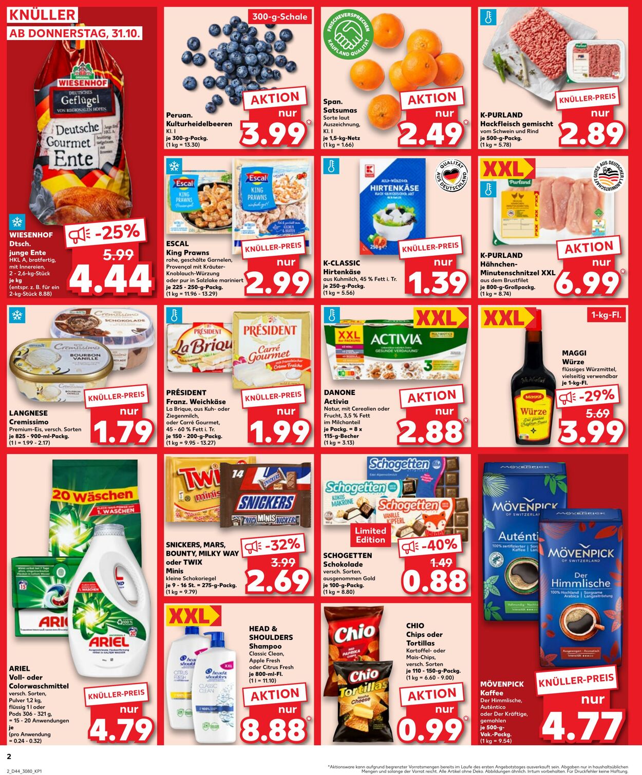 Prospekt Kaufland 31.10.2024 - 06.11.2024